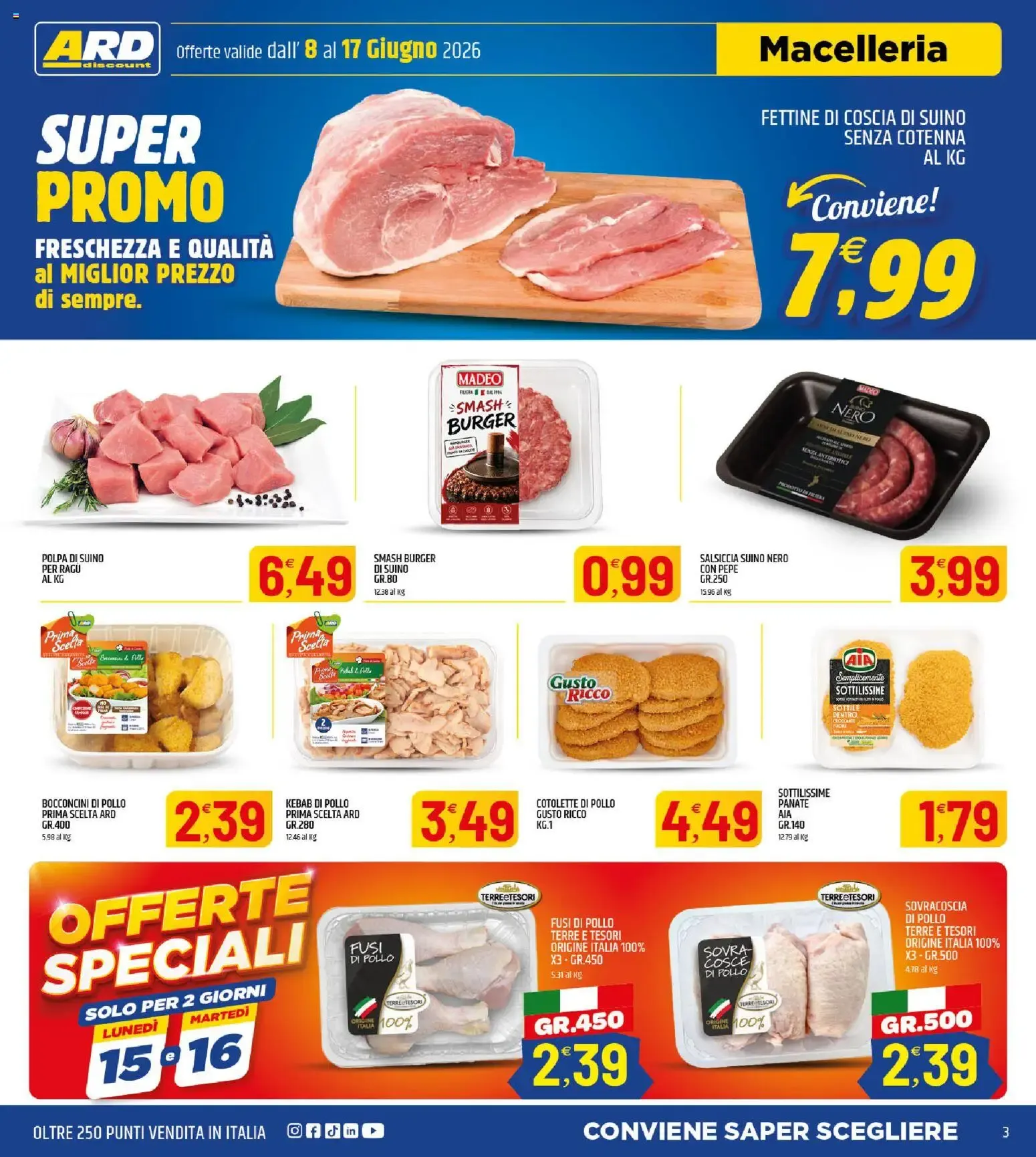Nuovo ARD Discount volantino Puglia dal 08/06/2026 > offerte anteprima 🛍️ da 8 giugno a 17 giugno di 2026 - Pagina del volantino 3