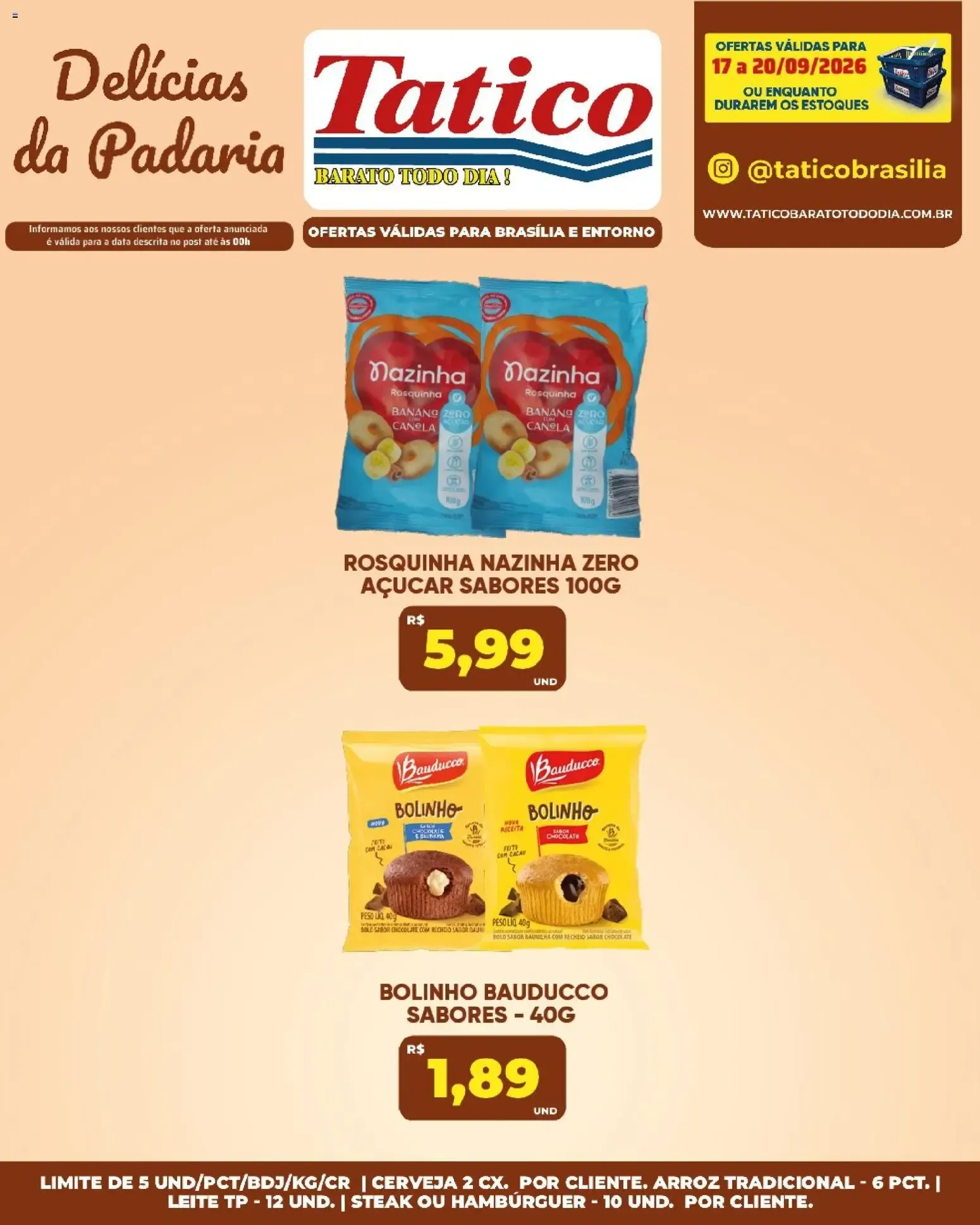 Encarte de Tatico ofertas Fim de Semana de 19/09/2026 | Promoções Online 19 de setembro até 20 de setembro 2026 - Pagina 25