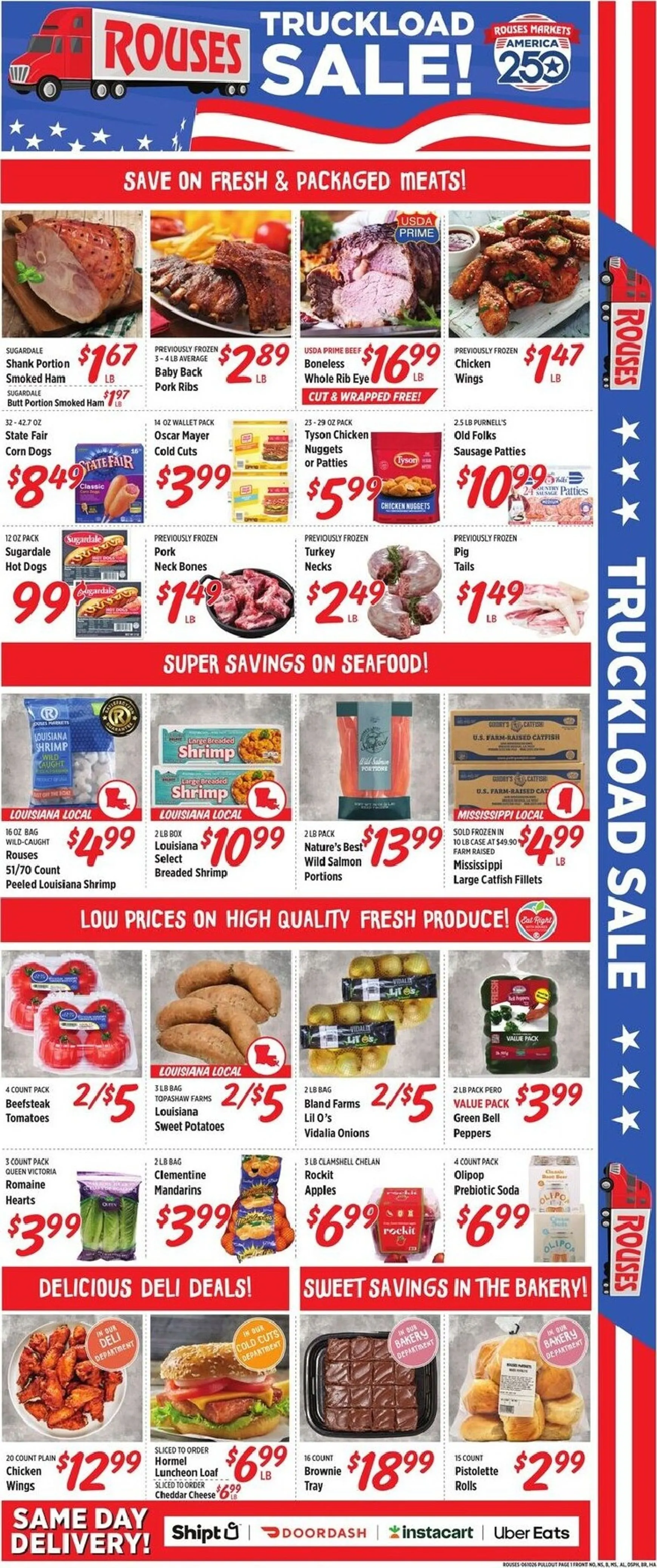 Weekly ad Current Rouses Markets leaflet valid from Wednesday 06/10/2026 to Wednesday 06/17/2026 from June 10 to June 17 2026 - Page 2