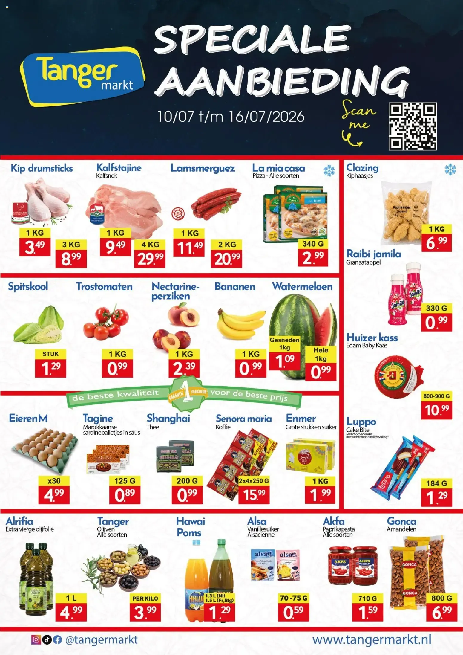 Tanger Markt folder vanaf 10-07-2026 || NIEUWE van 10 juli tot 16 juli 2026 - Folder pagina 1