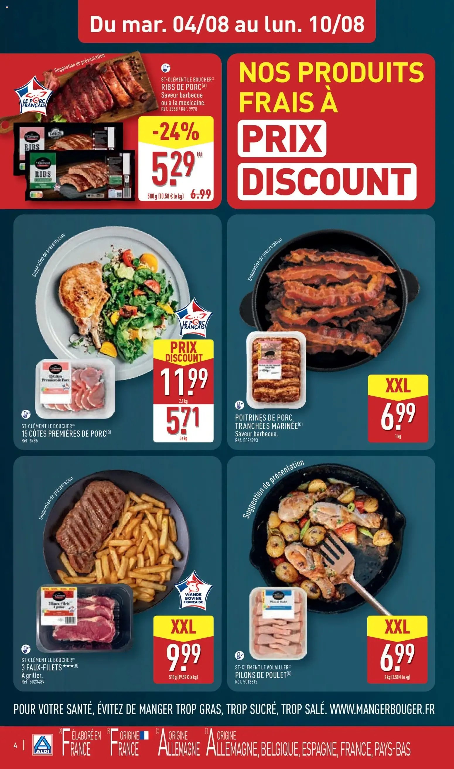 DÉCOUVREZ NOS MÉGA FORMATS À PRIX DISCOUNT. du 4 août au 10 août 2026 - Catalogue page 6