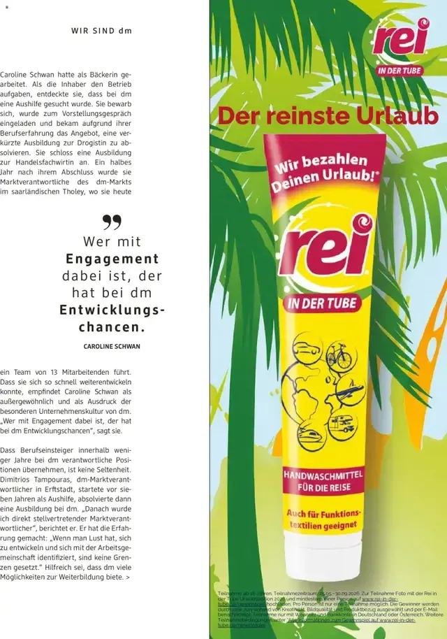 dm Magazin alverde - Will Kinder stark machen von 1. August bis 31. August 2026 - Prospekt seite 39