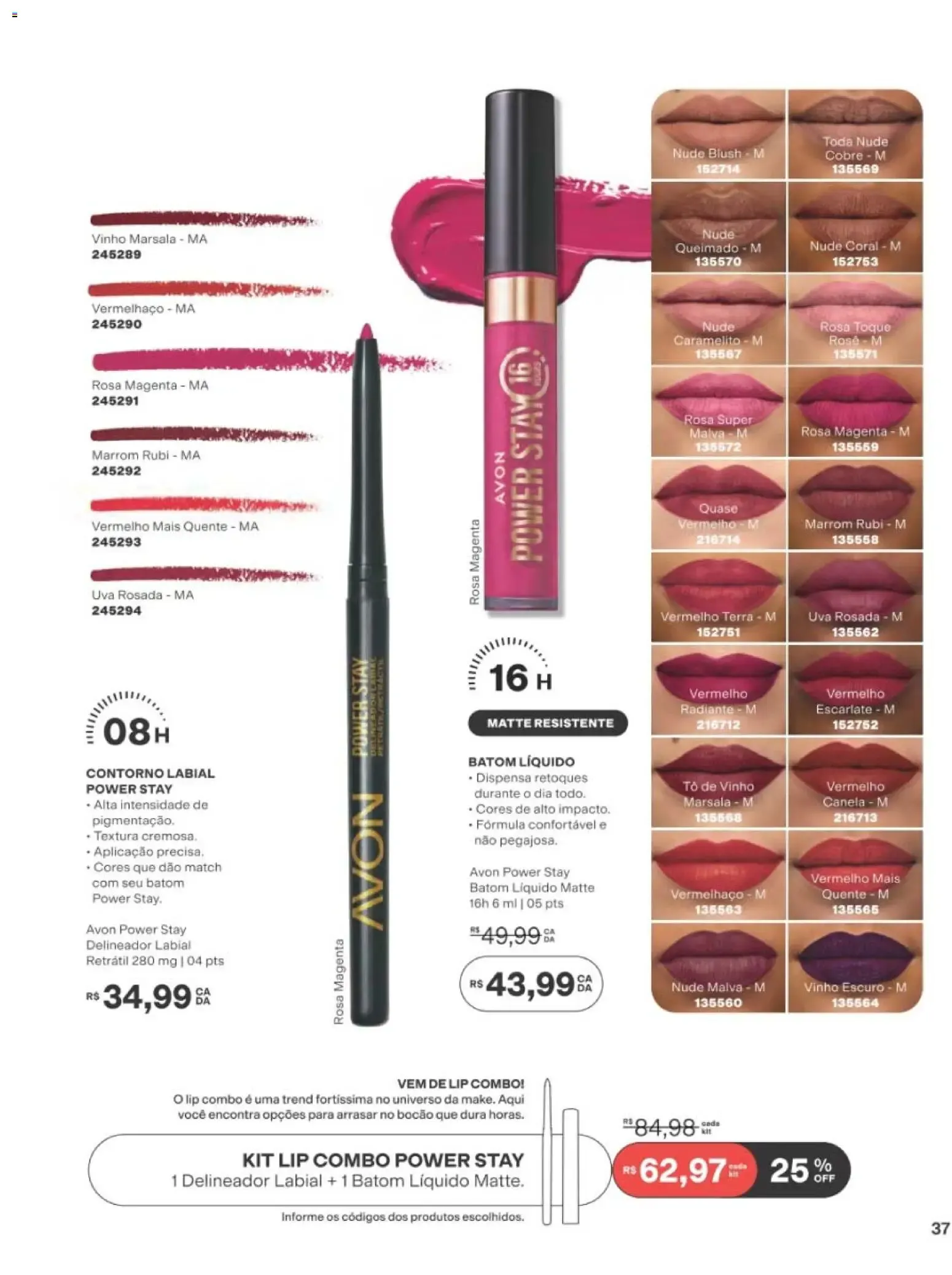 Encarte de Revista Avon folheto - Campanha 14 de 01/09/2026 | Promoção Online 1 de setembro até 20 de setembro 2026 - Pagina 37