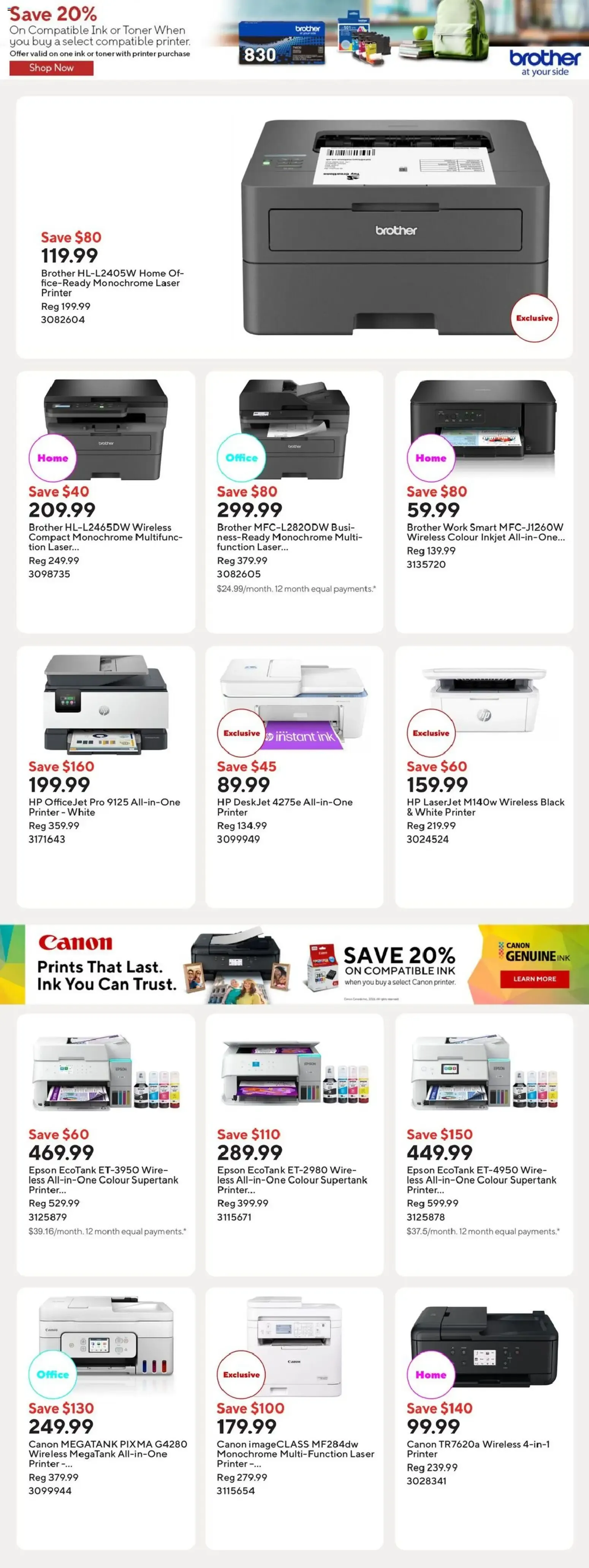 Staples.ca Shop Now from August 28 to September 3 2026 - flyer page 10