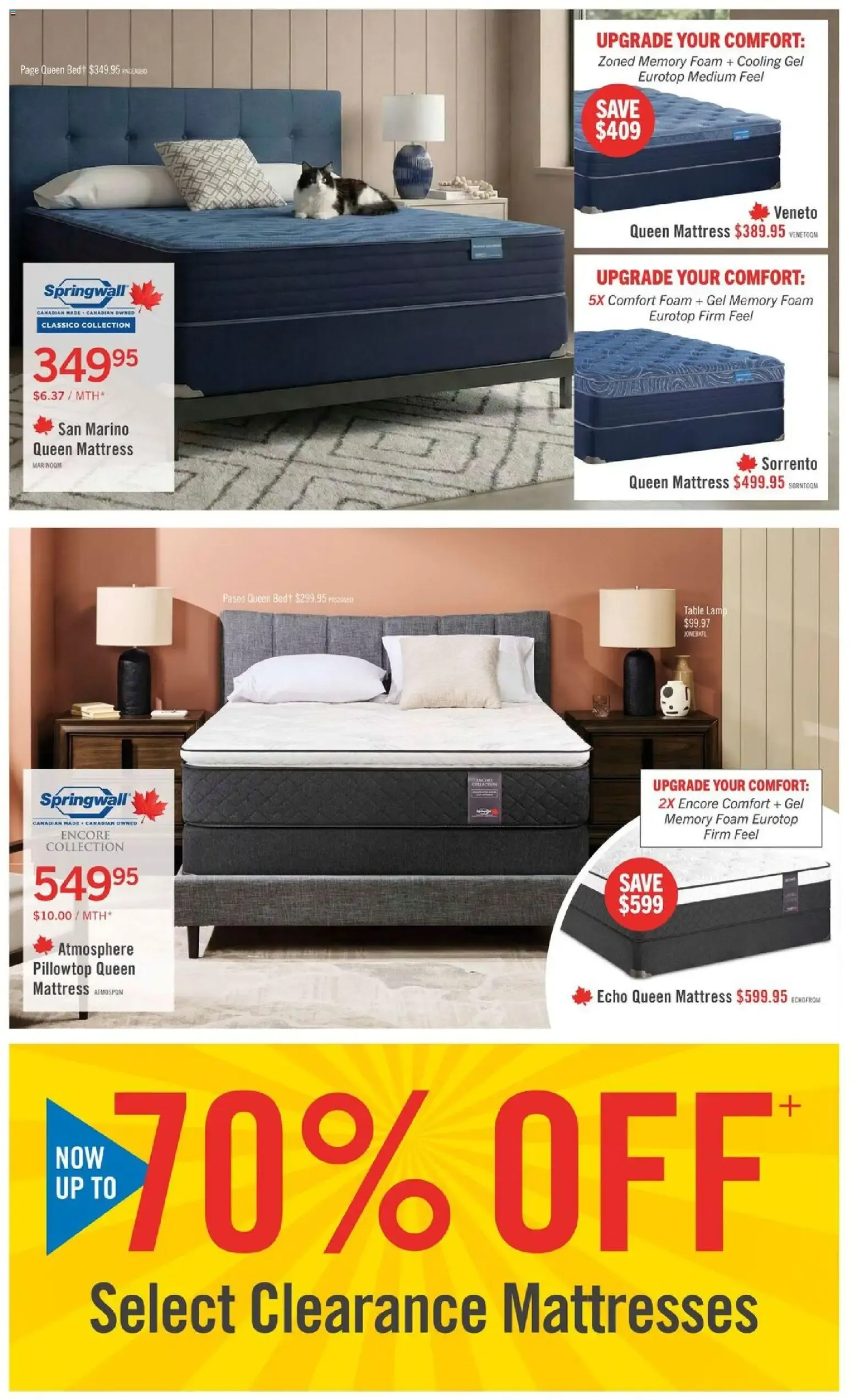The Brick - Brick Mattress Store from Sep 18, 2026 > weekly specials & deals from September 18 to September 24 2026 - flyer page 6