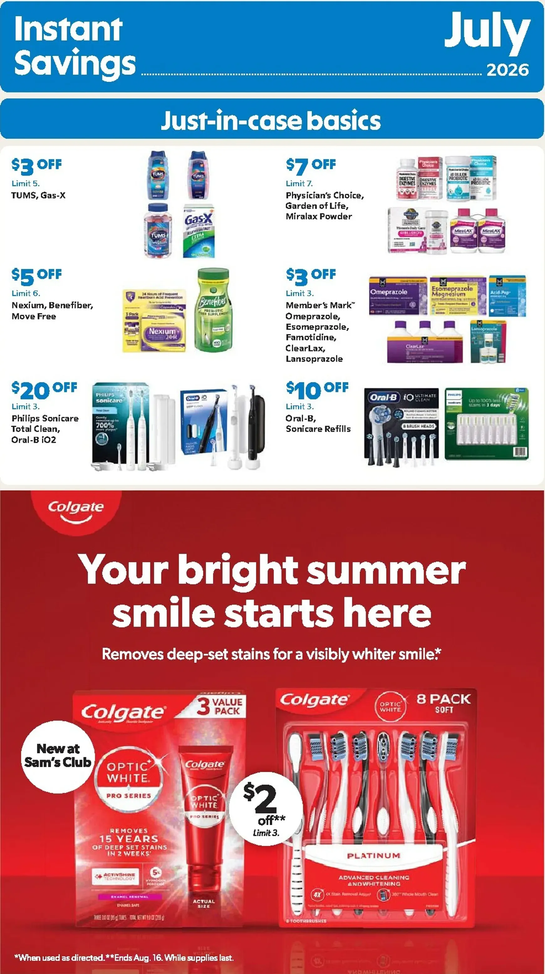 Weekly ad Instant Savings from July 22 to August 16 2026 - Page 19