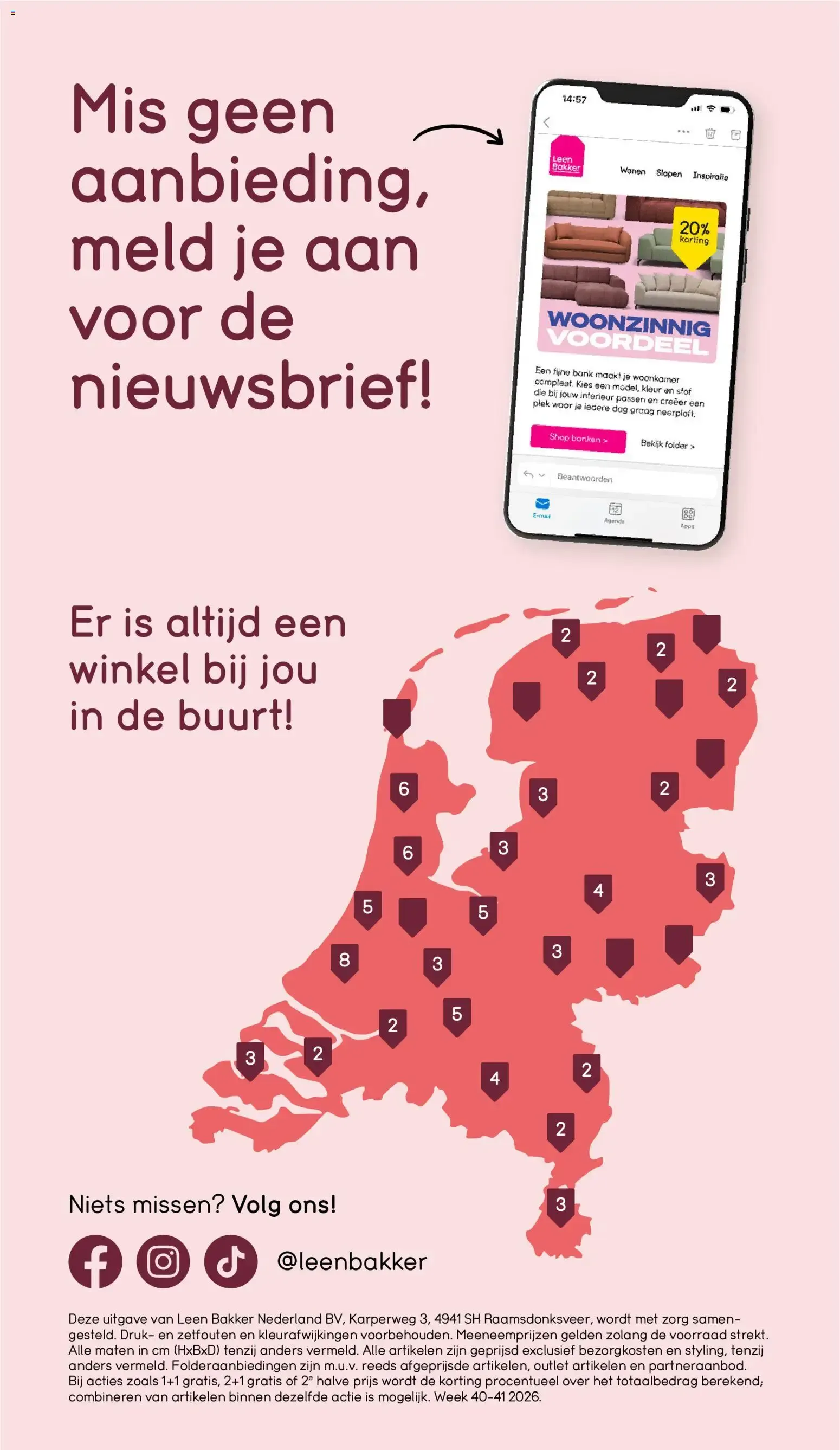 Woonzin Voordeel - Leen Bakker van 28 september tot 4 oktober 2026 - Folder pagina 20