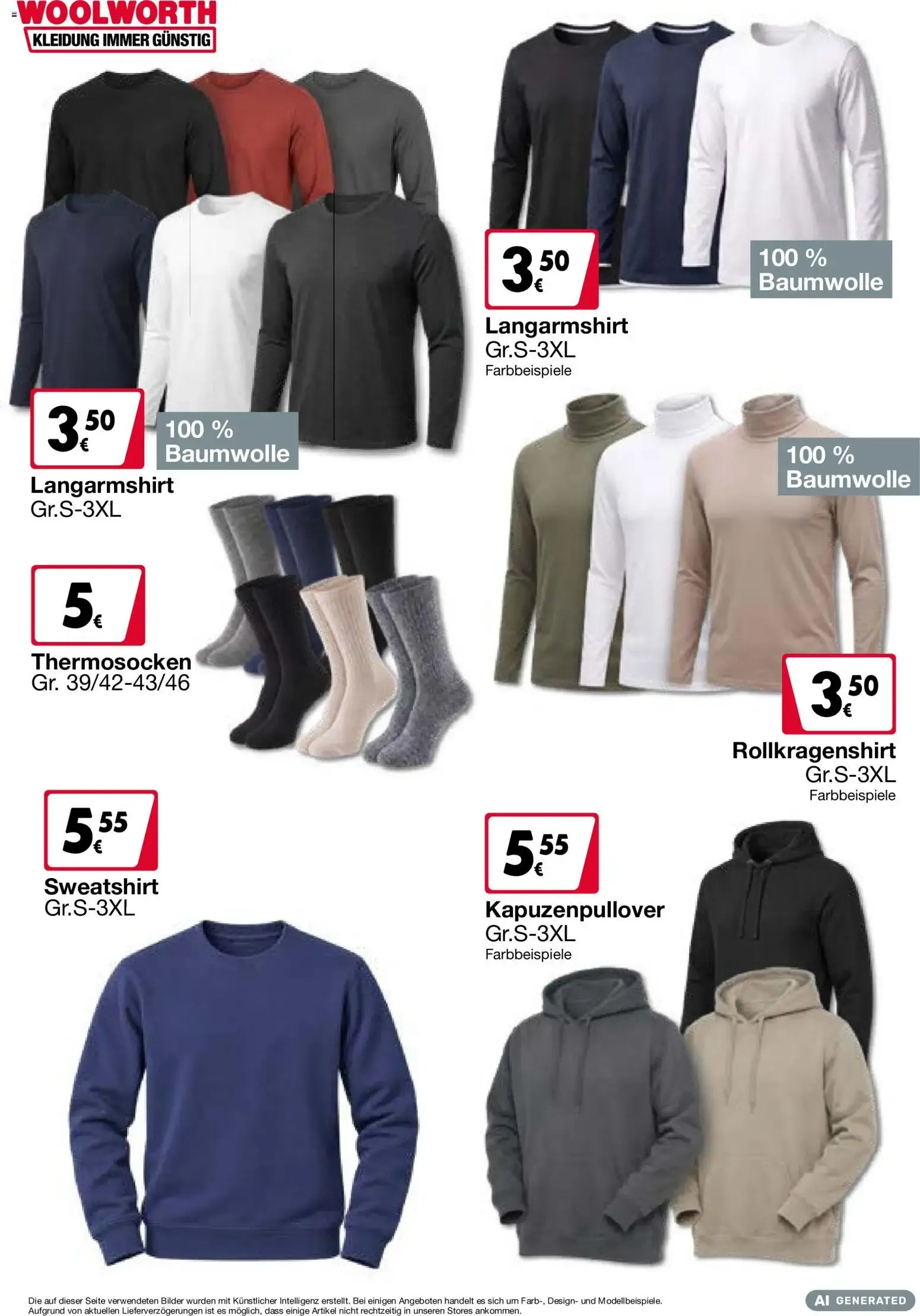 Woolworth Kleidung Immer Günstig von 29. September bis 12. Oktober 2026 - Prospekt seite 11