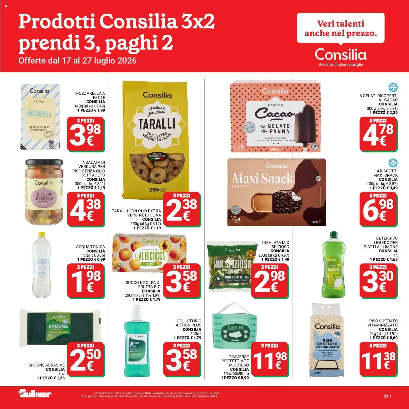 Nuovo Gulliver volantino dal 17/07/2026 > offerte anteprima 🛍️ da 17 luglio a 27 luglio di 2026 - Pagina del volantino 14