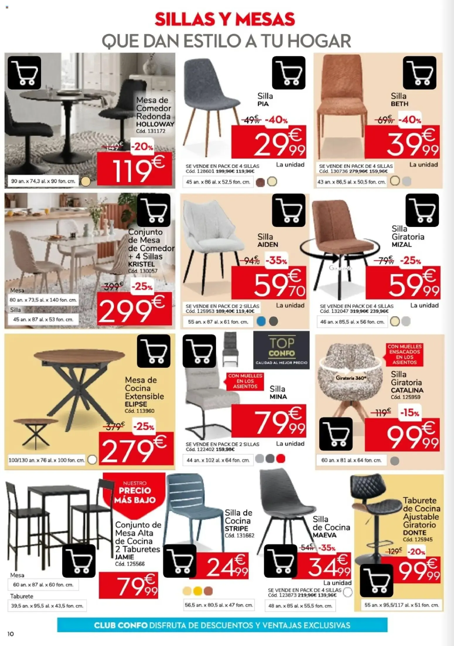 Catálogo de Conforama - Ofertas en Sofás 24 de septiembre al 28 de octubre 2026 - Página 10