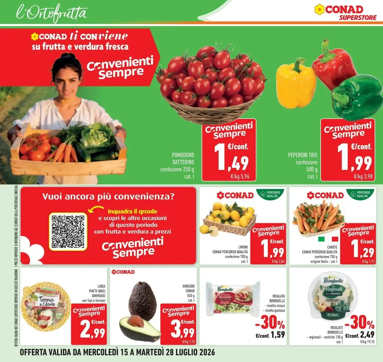 Conad Superstore: Pronti, Partenza Bis - Prendi 2, Paghi 1 da 15 luglio a 28 luglio di 2026 - Pagina del volantino 10