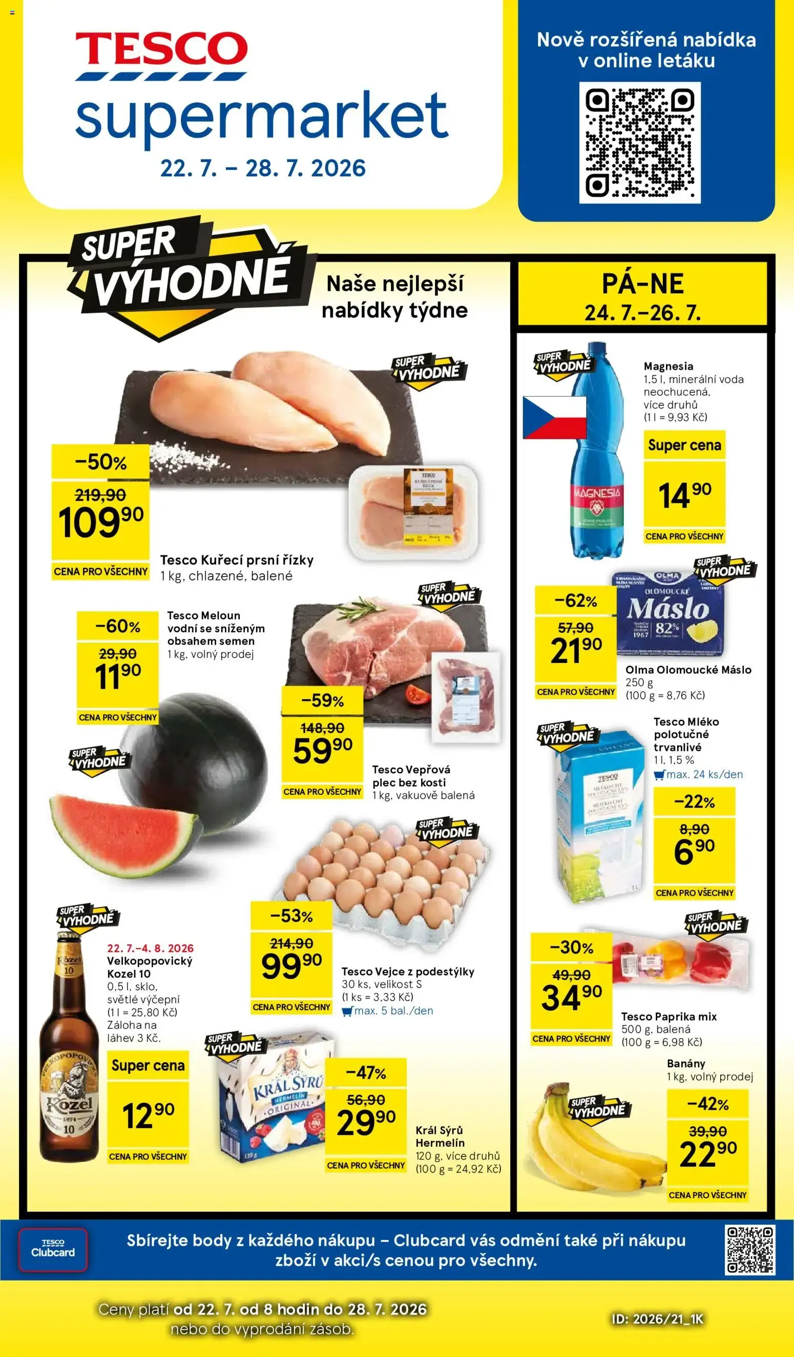 TESCO supermarket - 22. července 28. července 2026 - Page 1