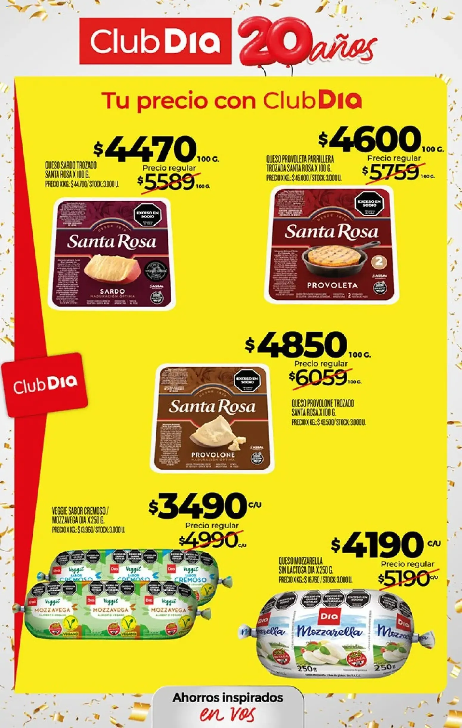 Ofertas de Club Dia 20 años - Tu precio con Club Dia 21 de octubre al 26 de octubre 2026 - Página 23 del catálogo
