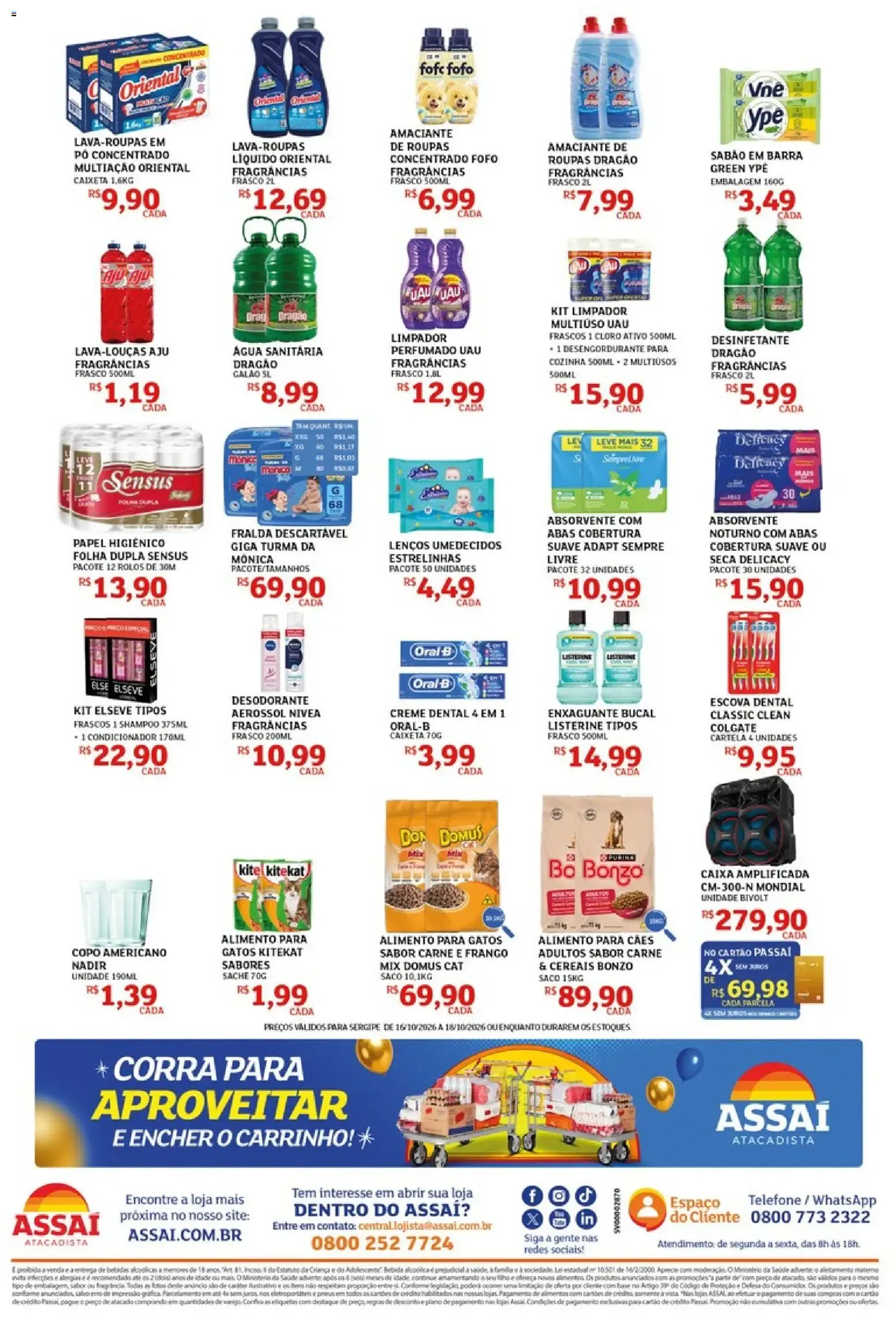 Encarte de Assaí Atacadista - Ofertas Turbinadas 16 de outubro até 18 de outubro 2026 - Pagina 4