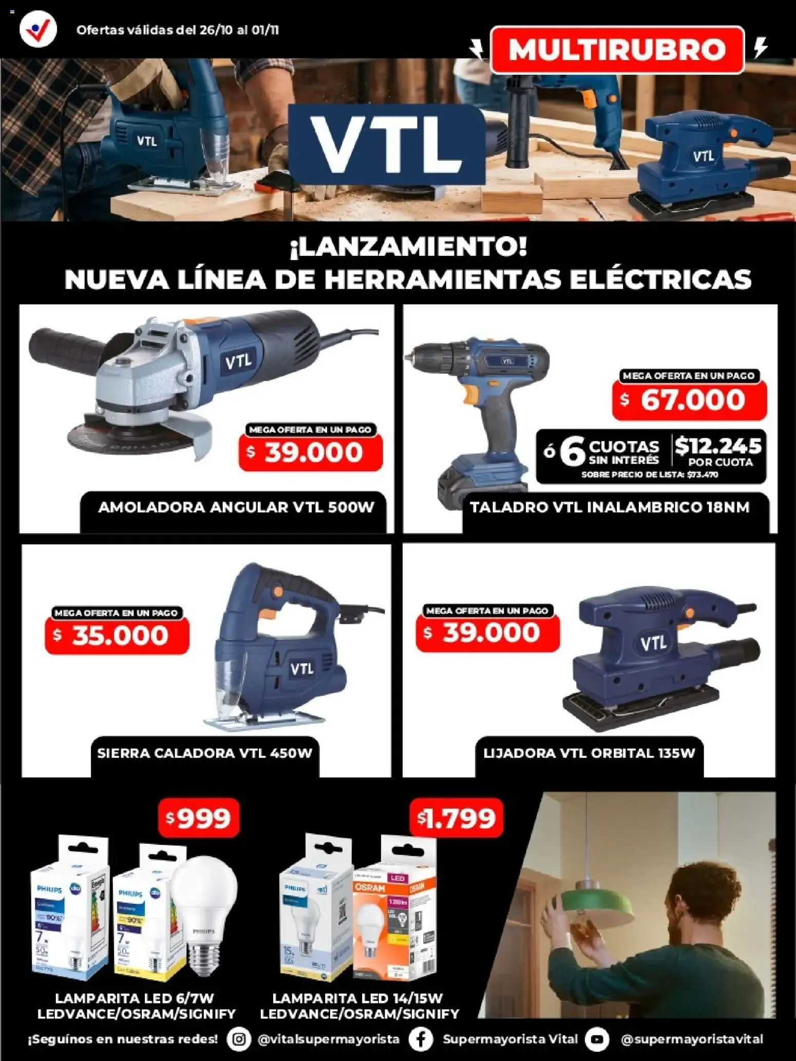 Ofertas de Vital - Especial de nonfood || del 26/10/2026 - 01/11/2026 || Catálogo 26 de octubre al 1 de noviembre 2026 - Página 5 del catálogo