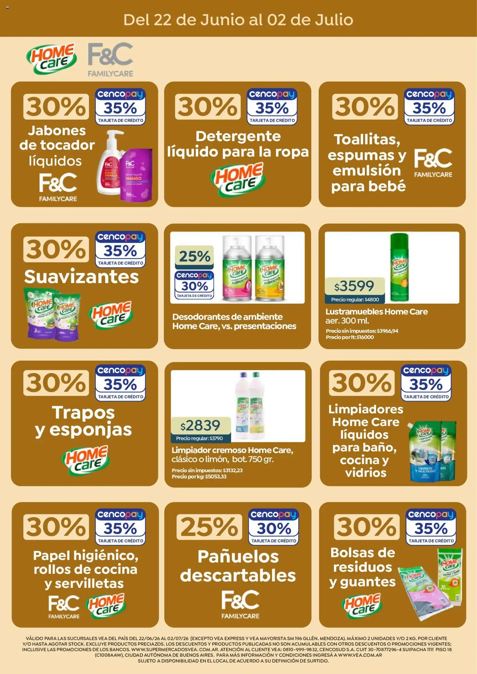 Ofertas de Vea - Folleto nacional Marca Propia Vea del 22/06/2026 - 02/07/2026 22 de junio al 2 de julio 2026 - Página 6 del catálogo