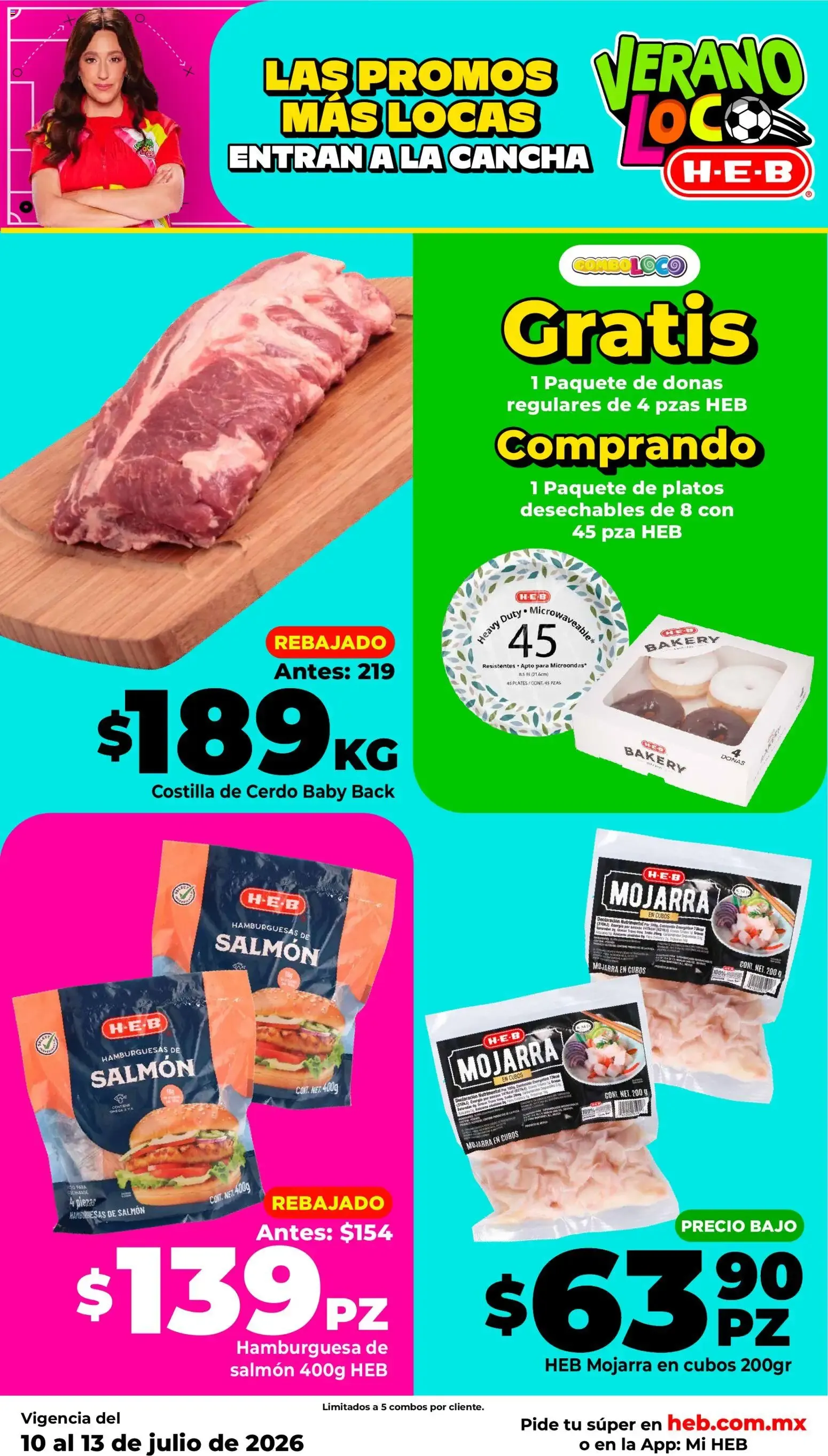 Catálogo de Verano Loco H-E-B 10 de julio al 16 de julio 2026 - Pagina 13