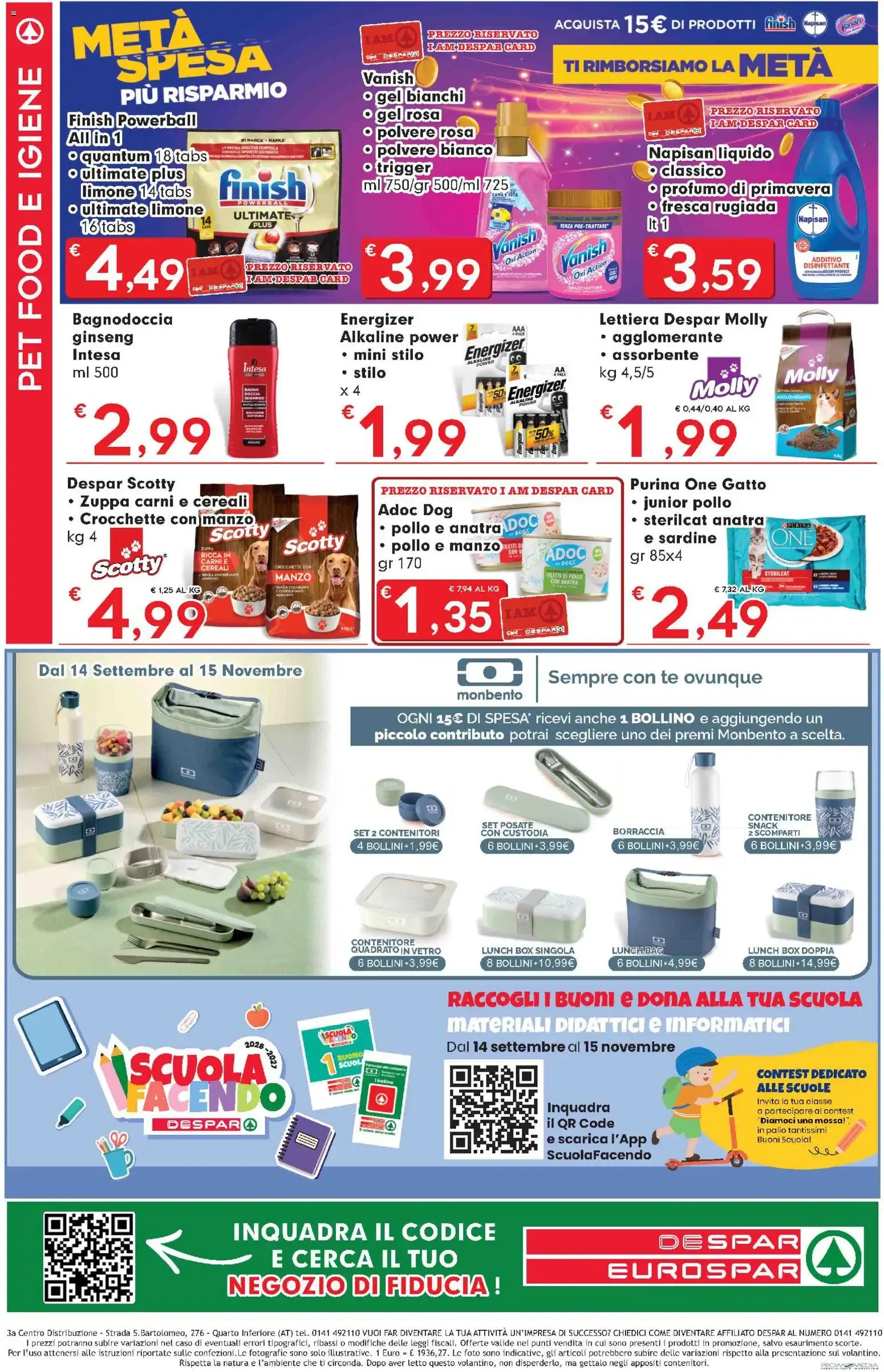 Nuovo Despar volantino Nord Ovest dal 10/09/2026 > offerte anteprima 🛍️ da 10 settembre a 23 settembre di 2026 - Pagina del volantino 8
