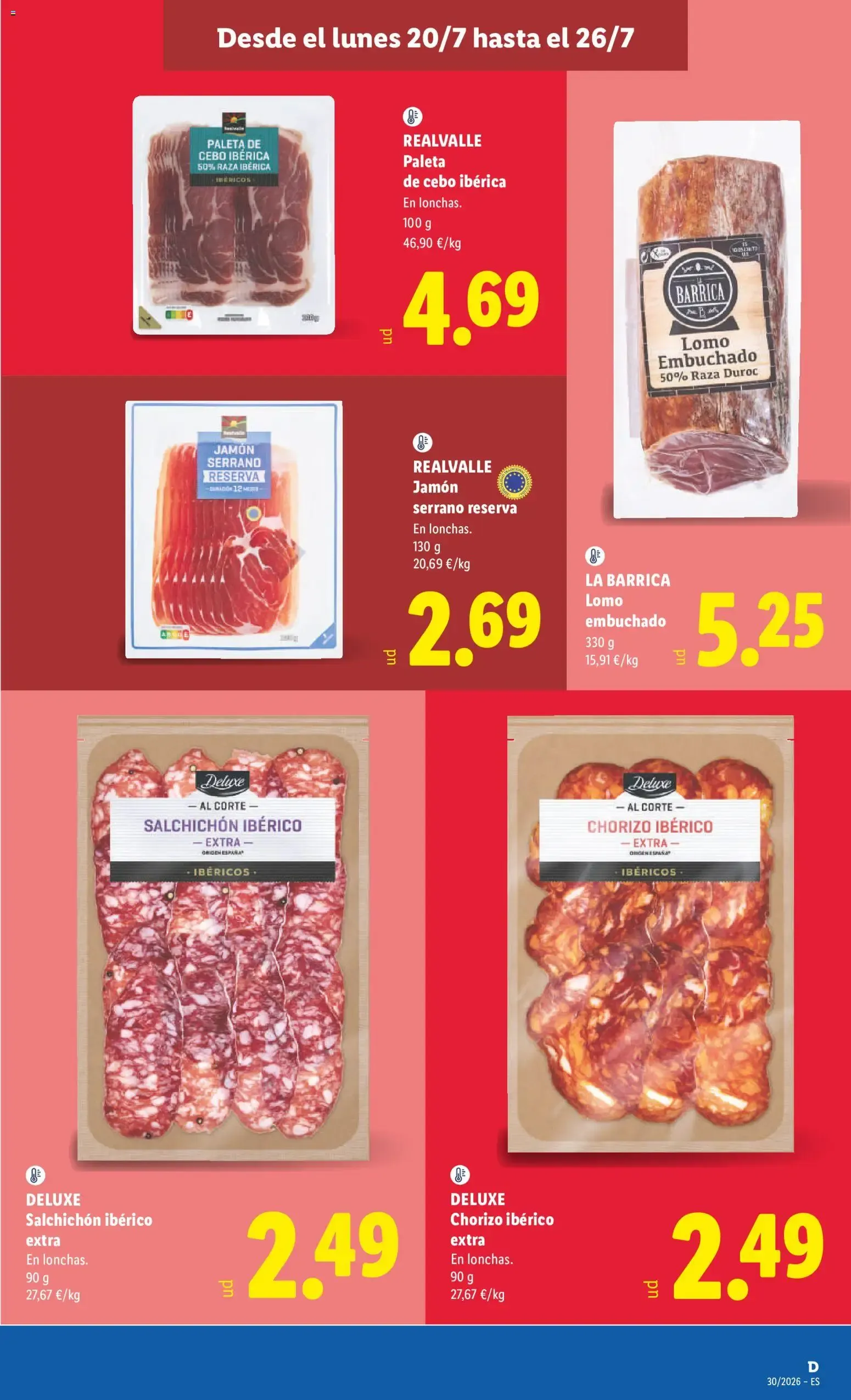 Catálogo de Lidl folleto del 20/07/2026 | Ofertas 20 de julio al 26 de julio 2026 - Página 13