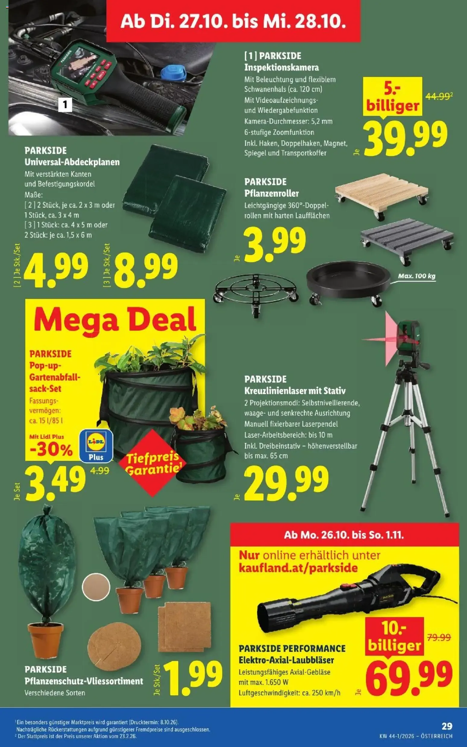 Lidl Flugblatt ab 22.10.2026 - Angebote ab donnerstag von 22. Oktober bis 24. Oktober 2026 - Flugblätt seite  36