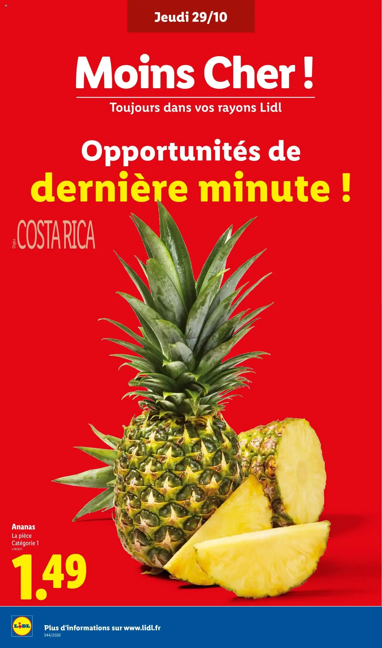 LIDL: Faites briller les fêtes à prix minis ! du 29 octobre au 4 novembre 2026 - Catalogue page 4