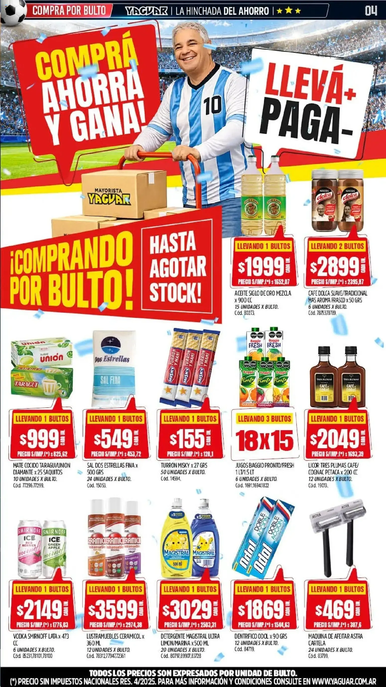 Ofertas de Mayorista Yaguar - La Hinchada del Ahorro 15 de junio al 21 de junio 2026 - Página 3 del catálogo