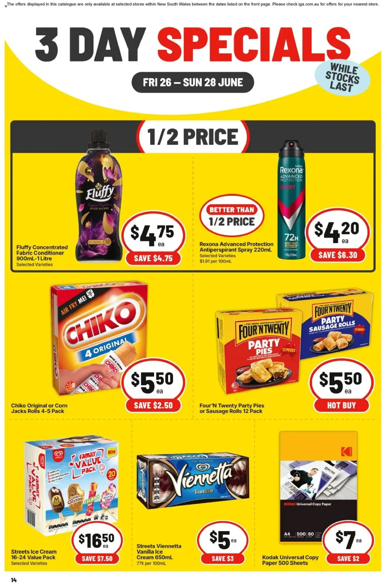 3 DAY SPECIALS - Catalogue valid from 26 June to 28 June 2026 - page 2