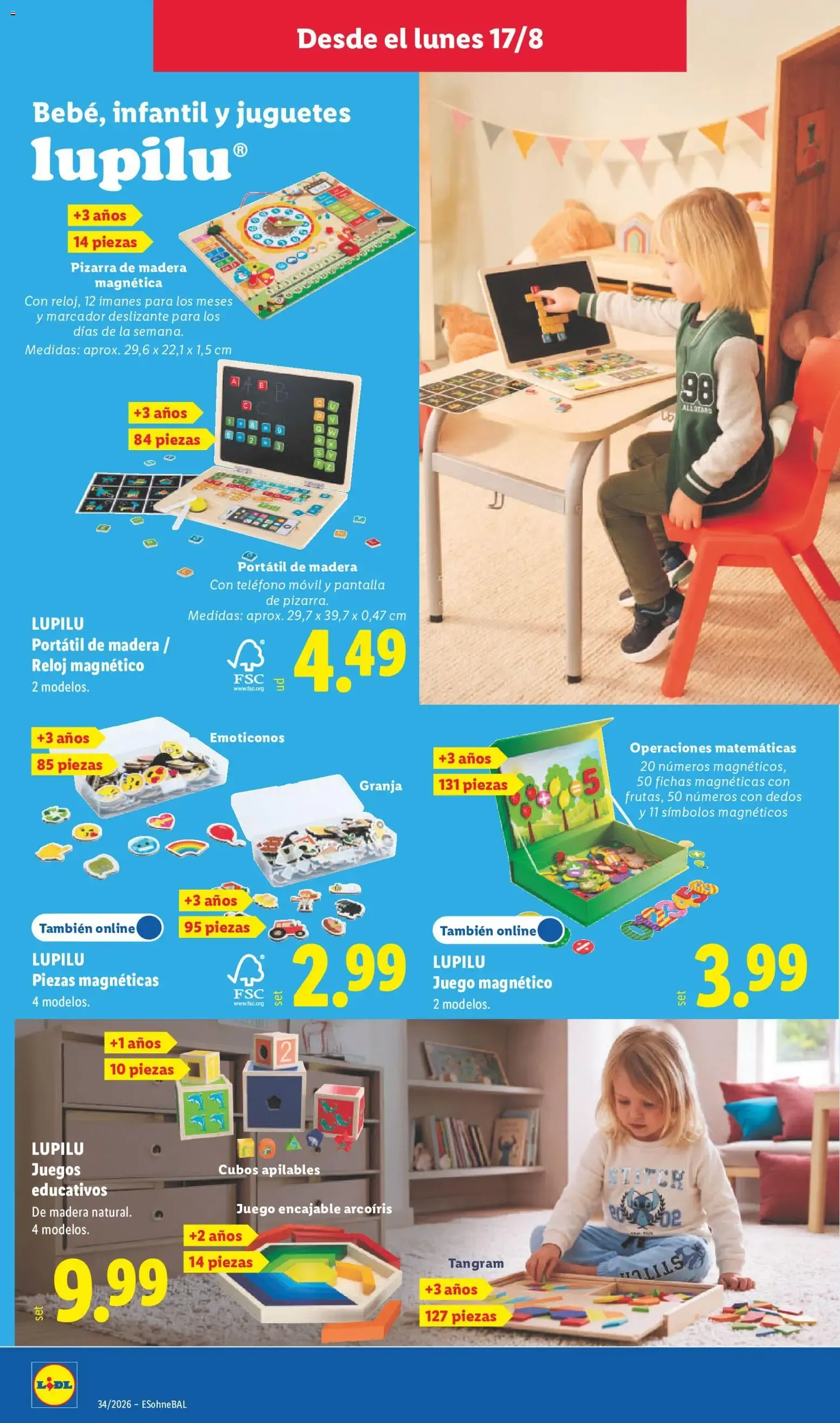 Catálogo de Lidl folleto de bazar del 17/08/2026 | Ofertas 17 de agosto al 23 de agosto 2026 - Página 14