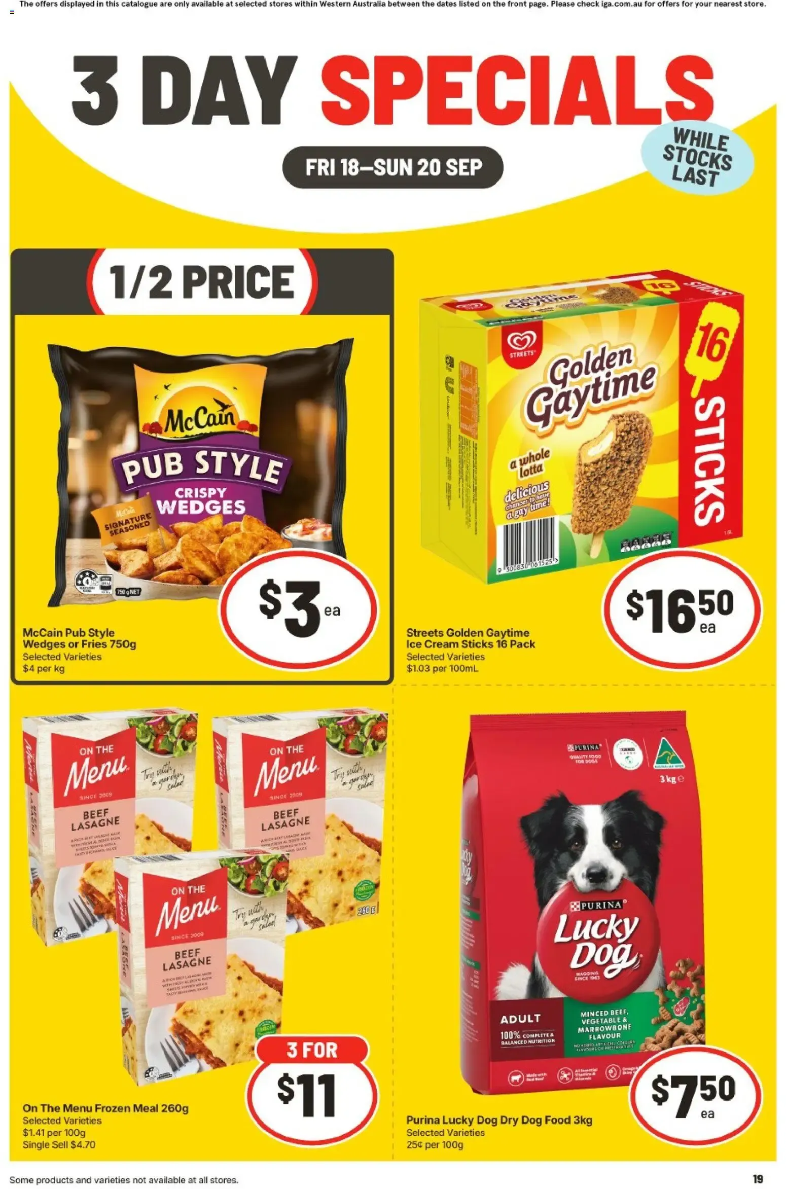 3 DAY SPECIALS - Catalogue valid from 18 September to 20 September 2026 - page 4