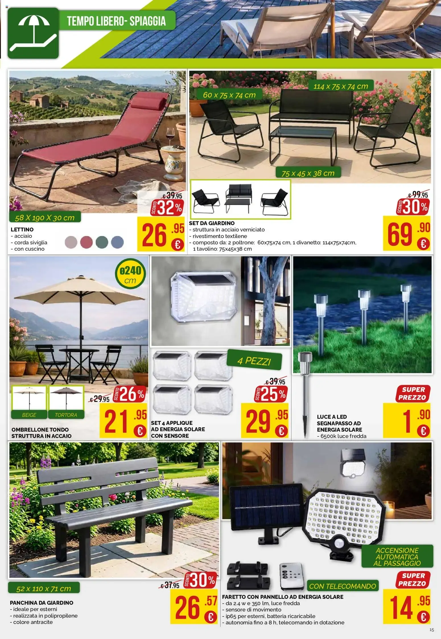 Nuovo La Prealpina volantino Apertura Pocapaglia dal 16/07/2026 > offerte anteprima 🛍️ da 16 luglio a 9 agosto di 2026 - Pagina del volantino 13