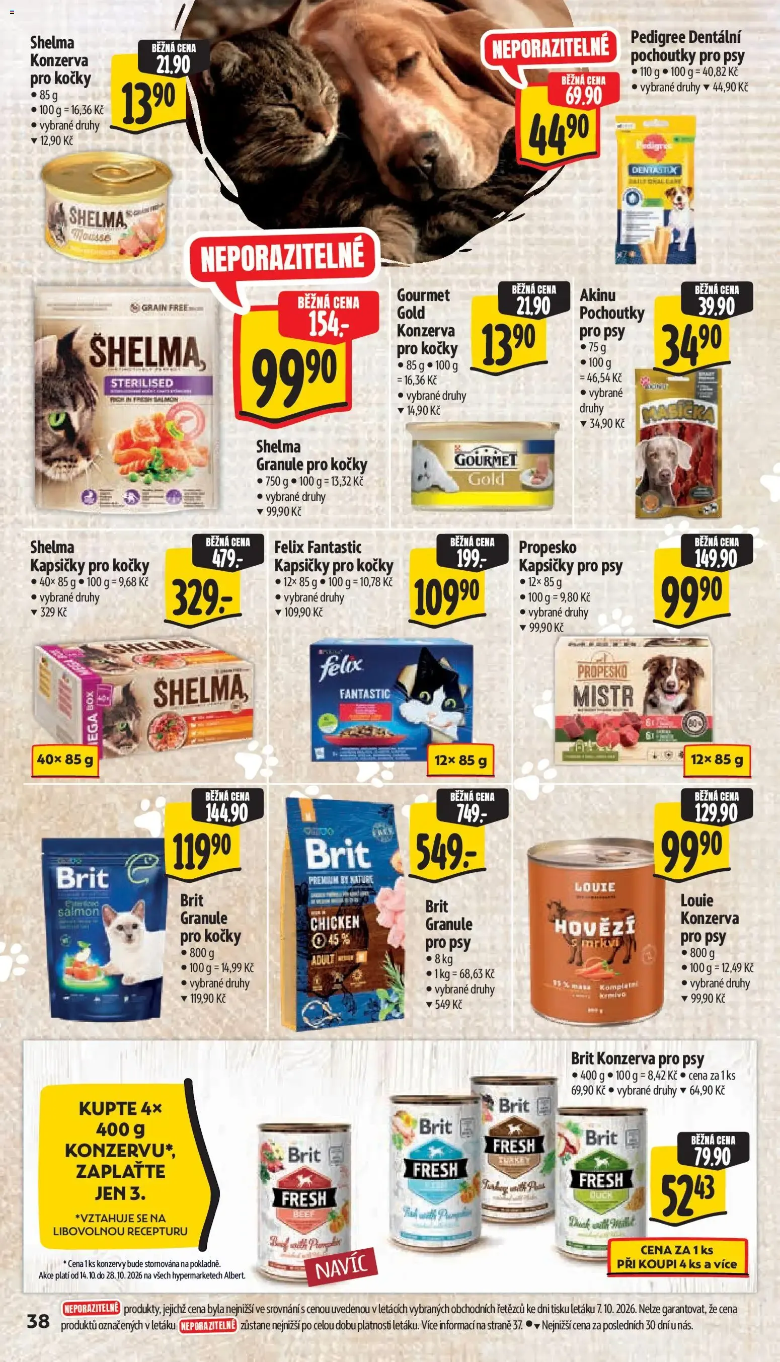 Albert leták - Hypermarket - Znojmo od 14.10.2026 - Akční leták - 14. října 20. října 2026 - Page 57