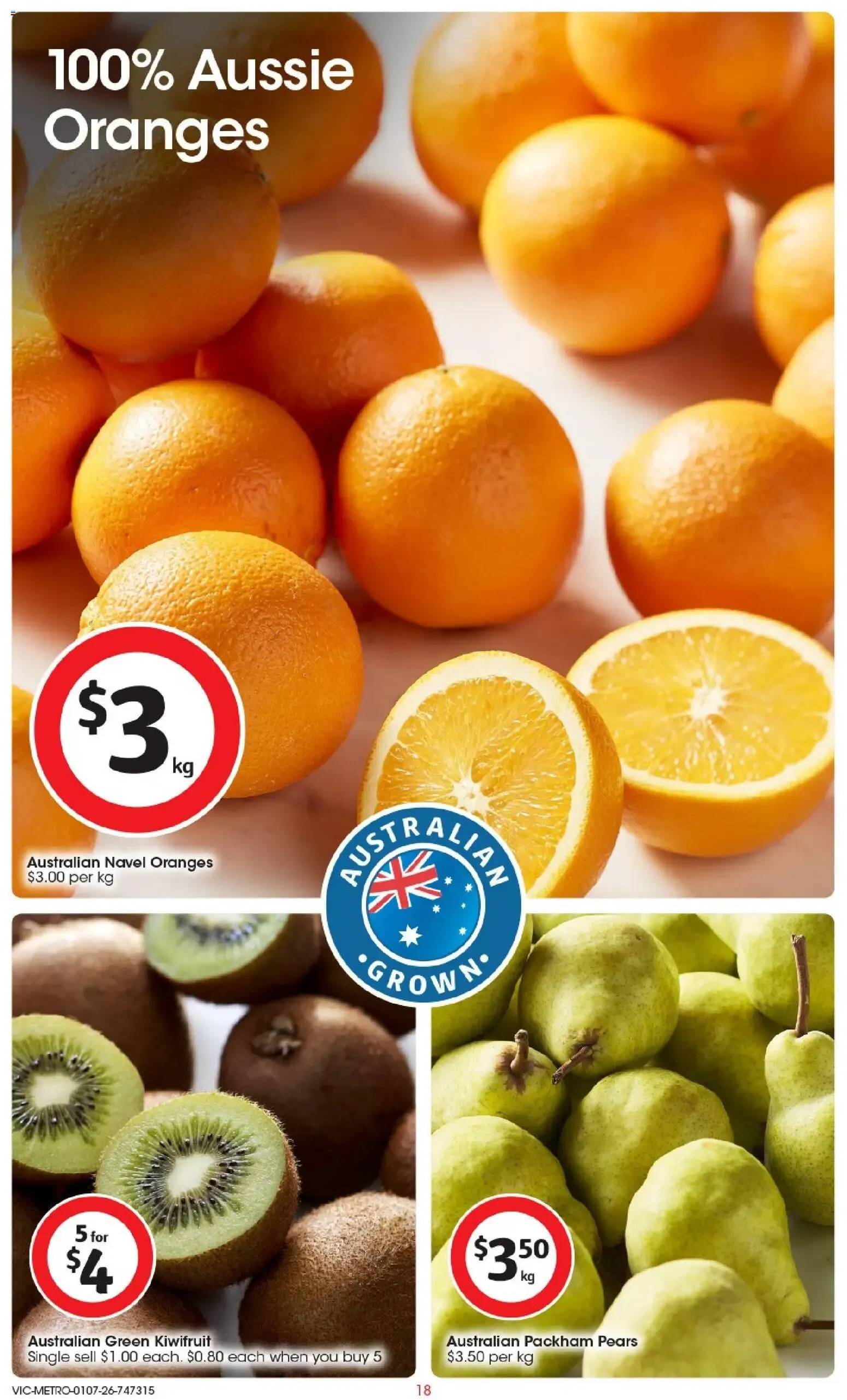 Coles: What's for dinner? A taste of Italy - Half Price Deals - Catalogue valid from 1 July to 7 July 2026 - page 18