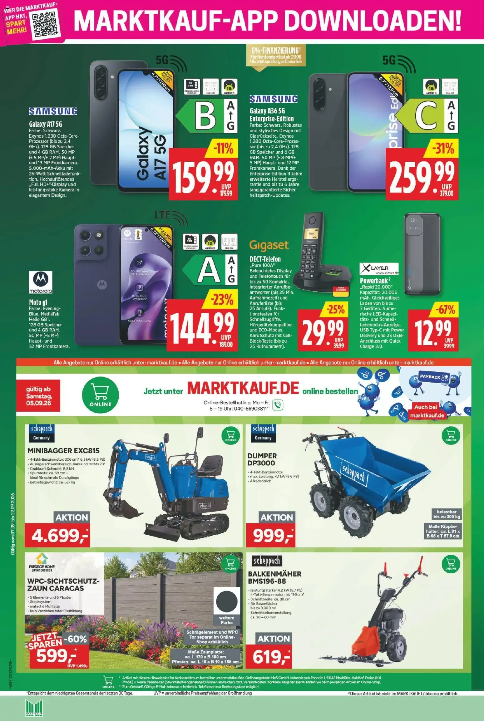 Marktkauf: Wir feiern, Sie sparen von 7. September bis 12. September 2026 - Prospekt seite 20