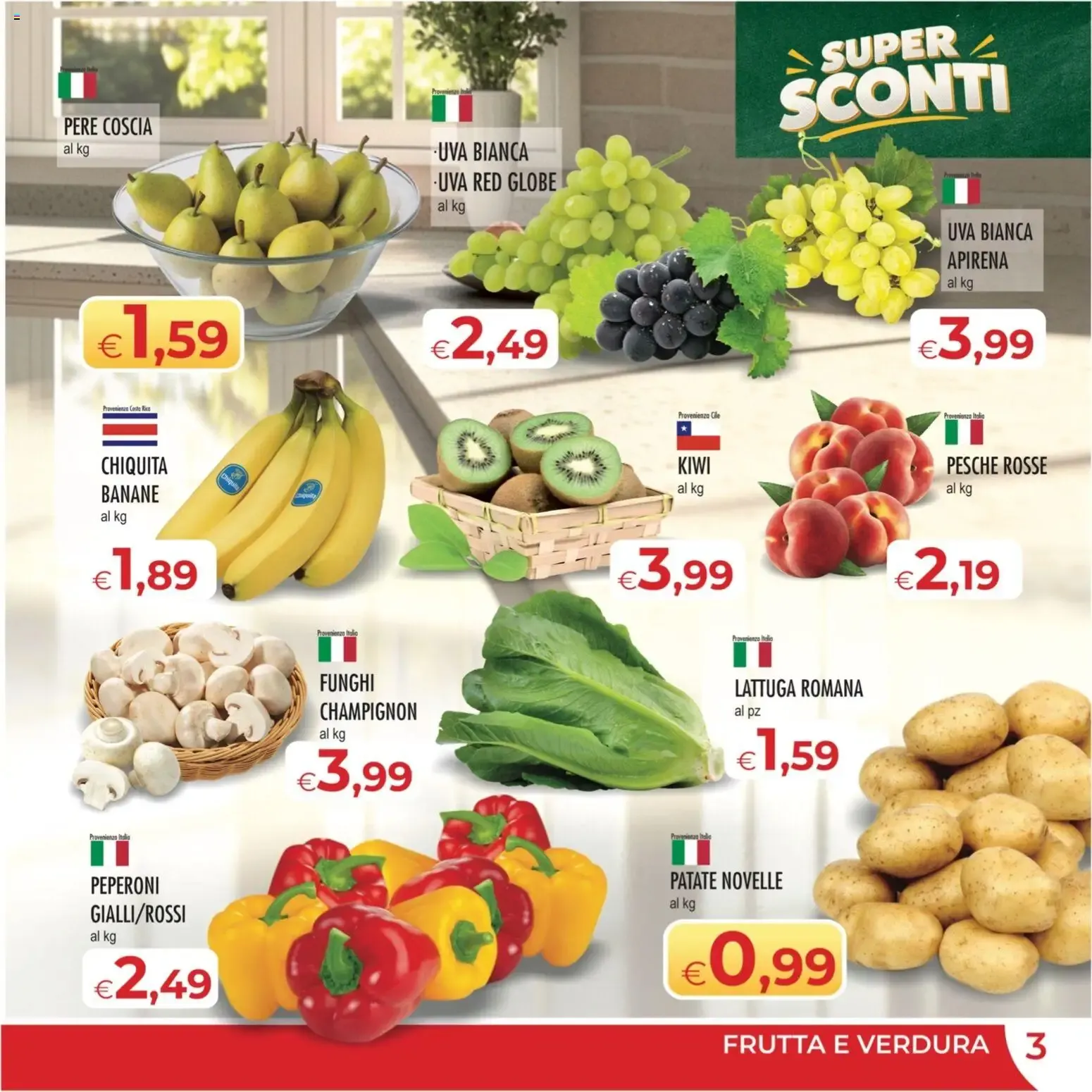 MerSi Supermercati volantino dal 23/09/2026 - online Offerte da 23 settembre a 6 ottobre di 2026 - Pagina del volantino 3
