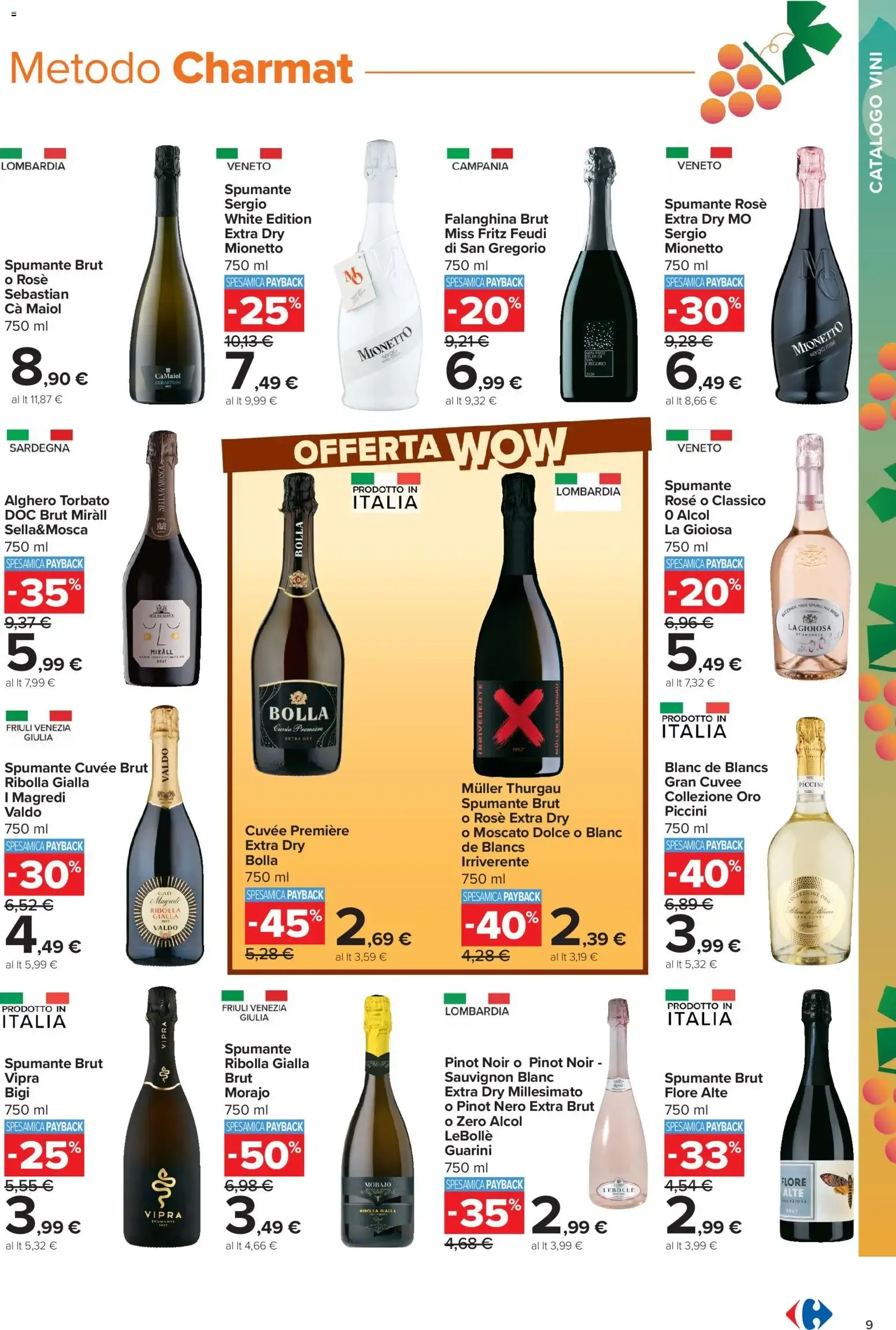 Nuovo Carrefour volantino Iper Vini dal 05/10/2026 > offerte anteprima 🛍️ da 5 ottobre a 8 novembre di 2026 - Pagina del volantino 9