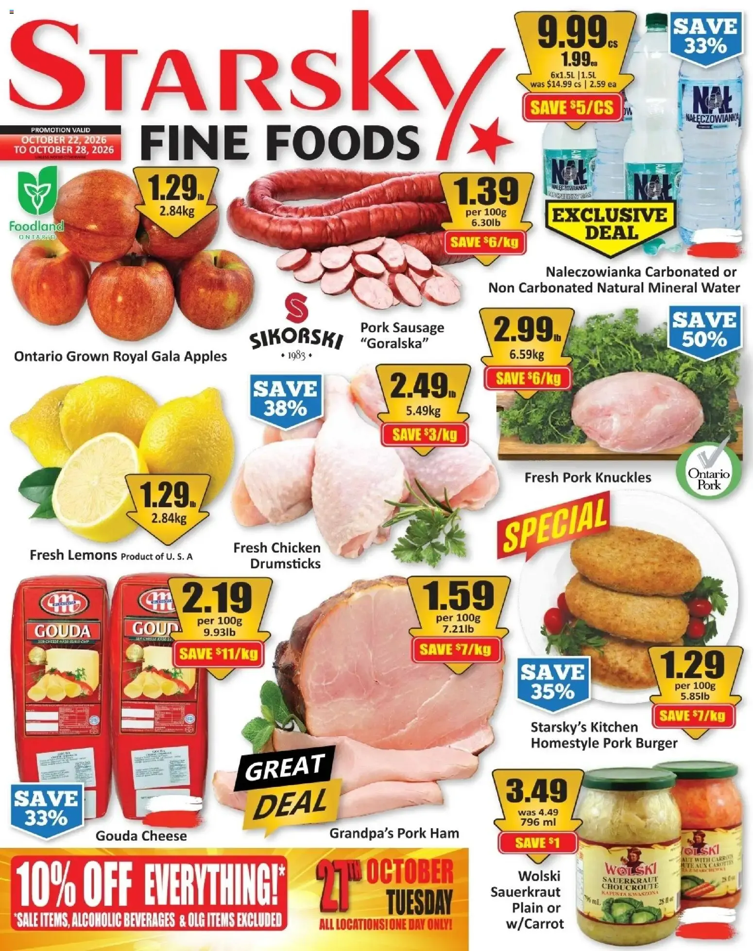 Starsky weekly flyer / circulaire from Oct 22, 2026 > weekly specials & deals