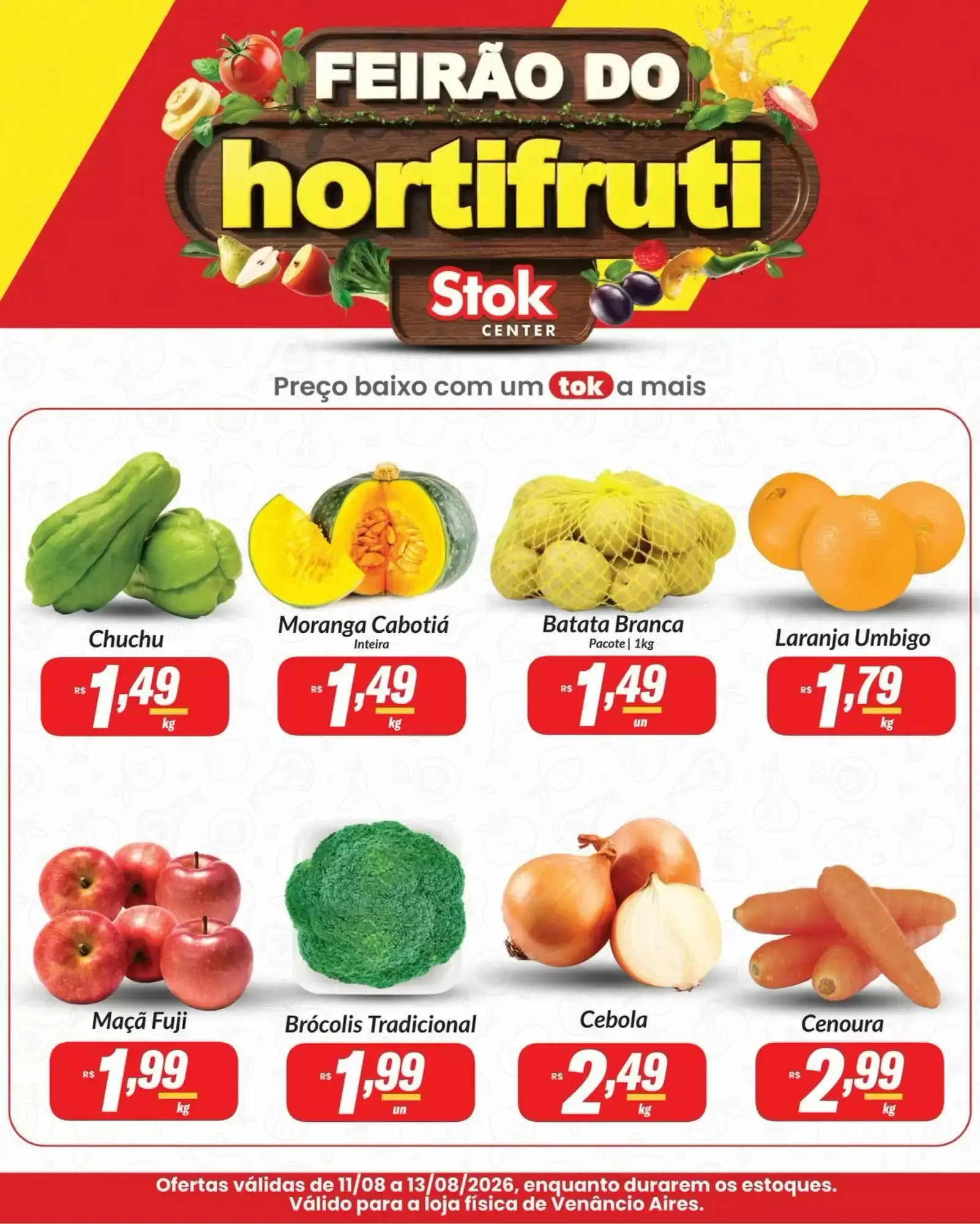 Feirão do Hortifruti Stok Center