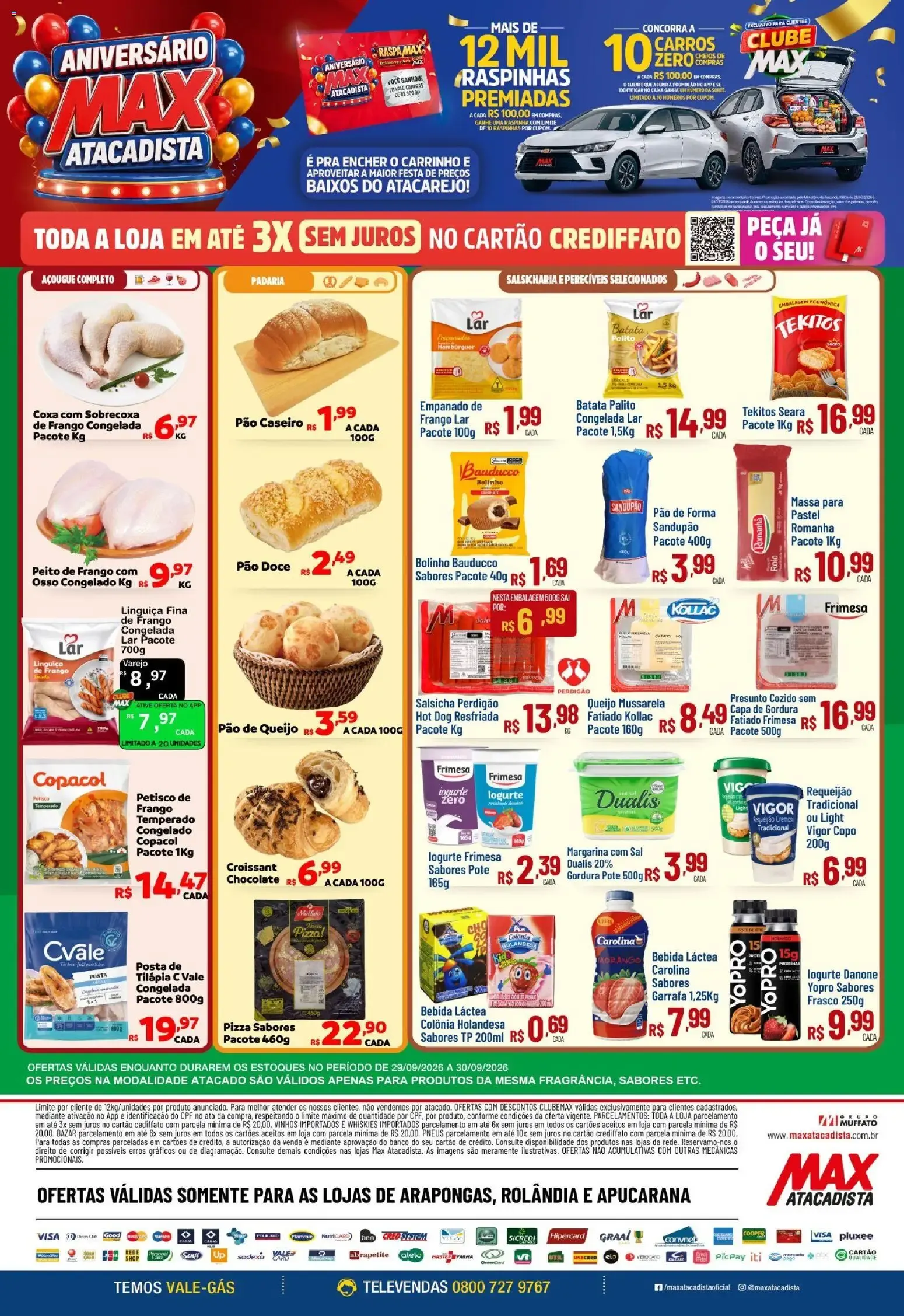Encarte de Max Atacadista ofertas Feira de 29/09/2026 | Promoções Online 29 de setembro até 30 de setembro 2026 - Pagina 2