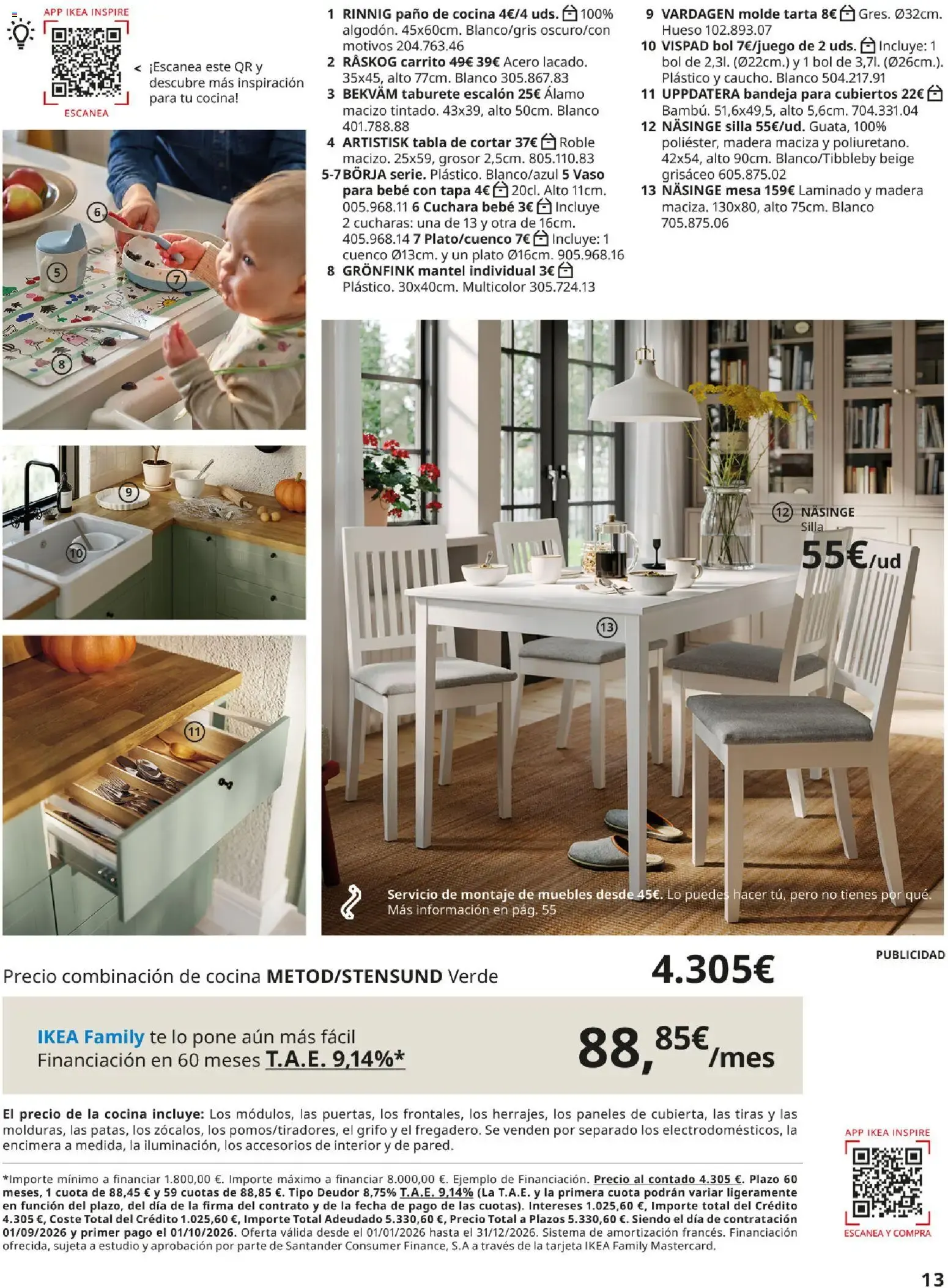 Catálogo de IKEA Cocinas y comedores 4 de mayo al 31 de agosto 2026 - Página 12