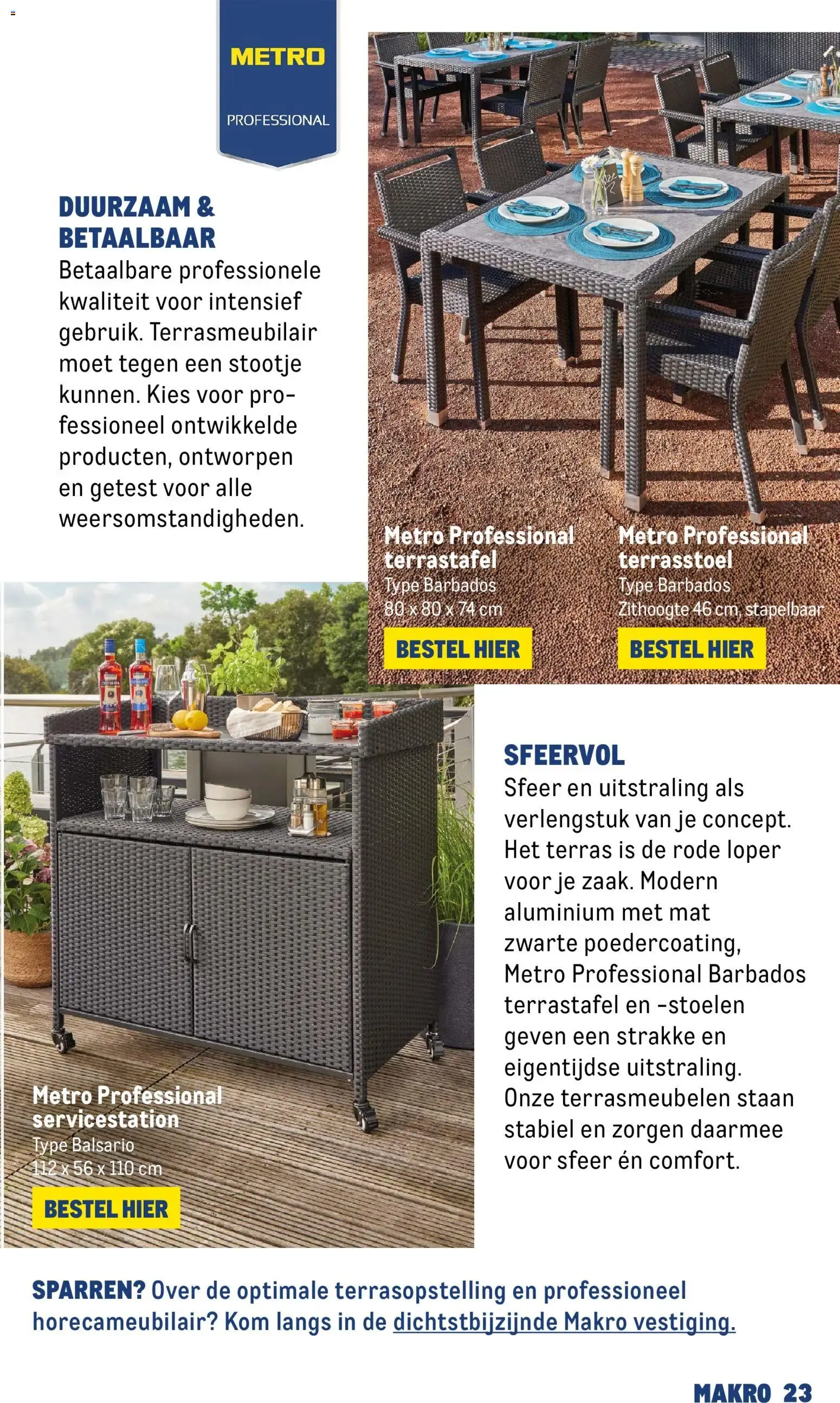 MAKRO HORECA MAGAZINE: LENTE OP DE KAART van 20 april tot 31 december 2026 - Folder pagina 23