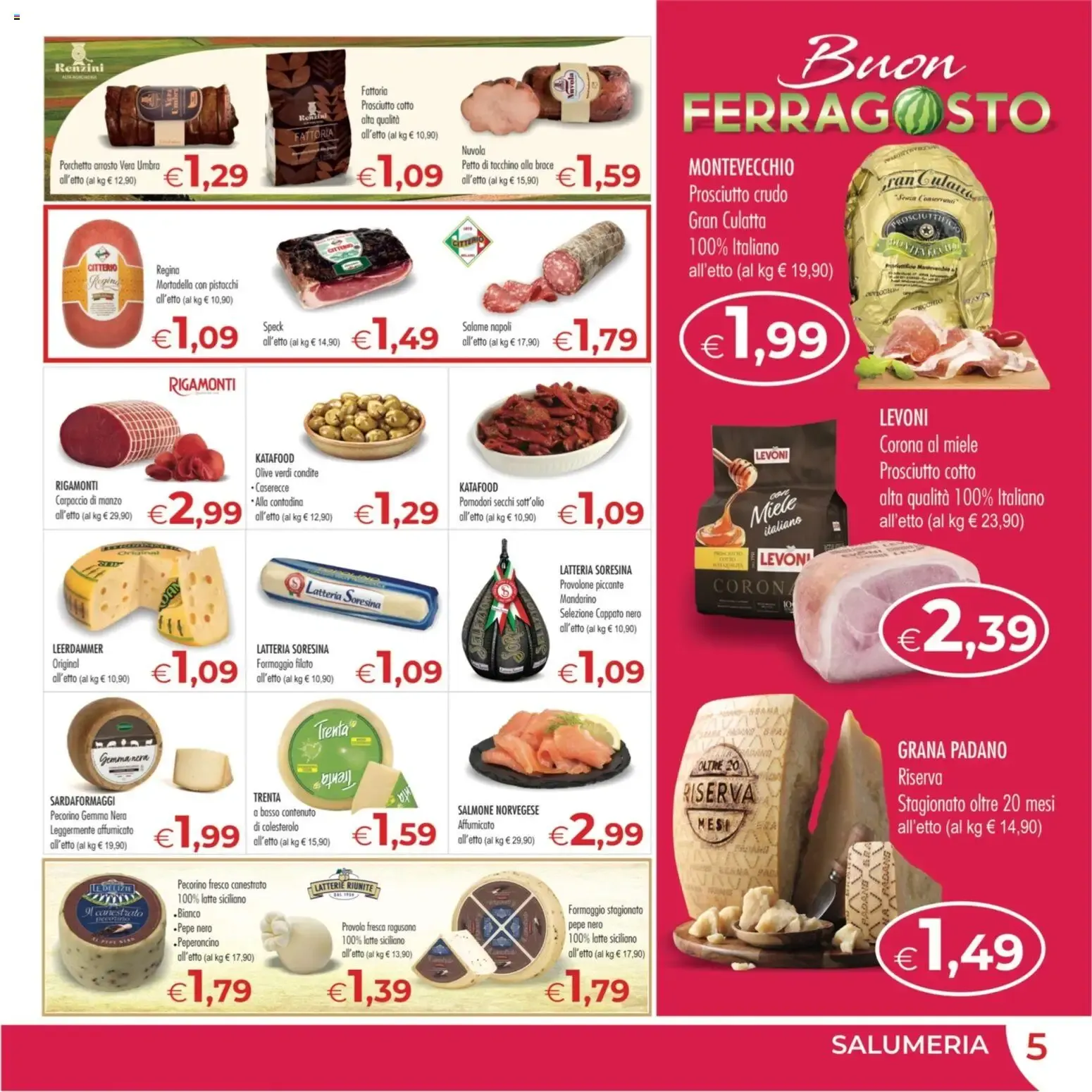 MerSi Supermercati - Buon Ferragosto da 12 agosto a 25 agosto di 2026 - Pagina del volantino 5