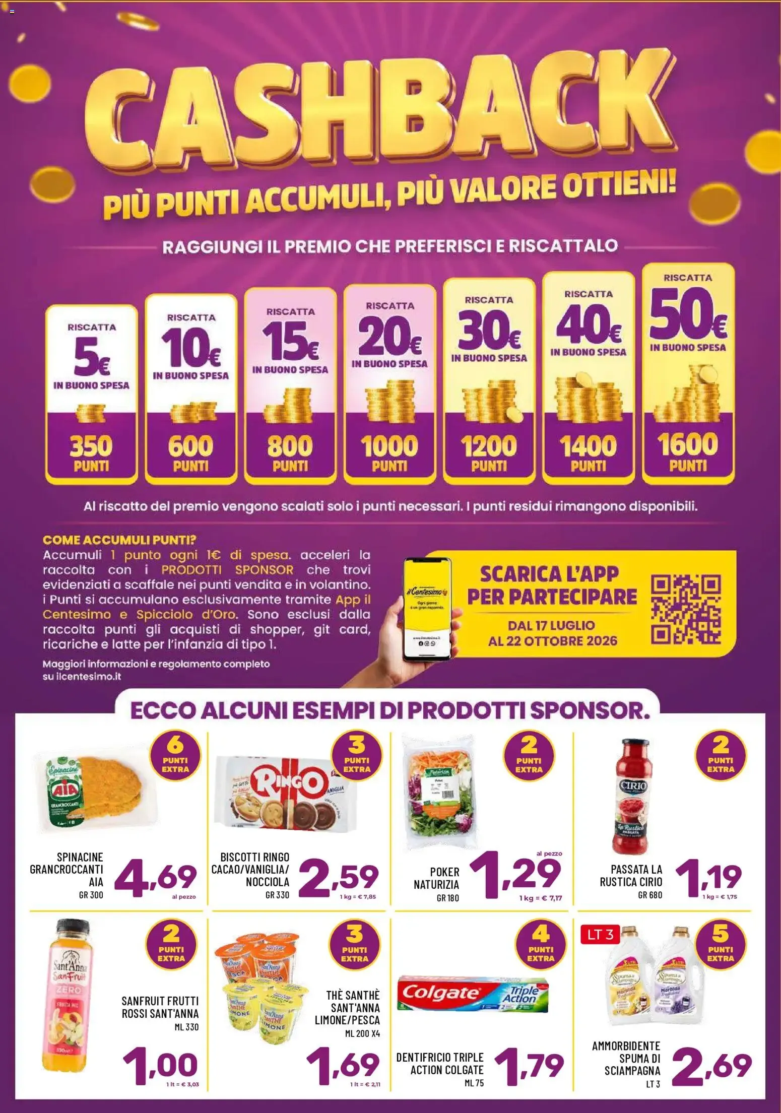 Il Centesimo volantino dal 21/08/2026 - online Offerte da 21 agosto a 31 agosto di 2026 - Pagina del volantino 14