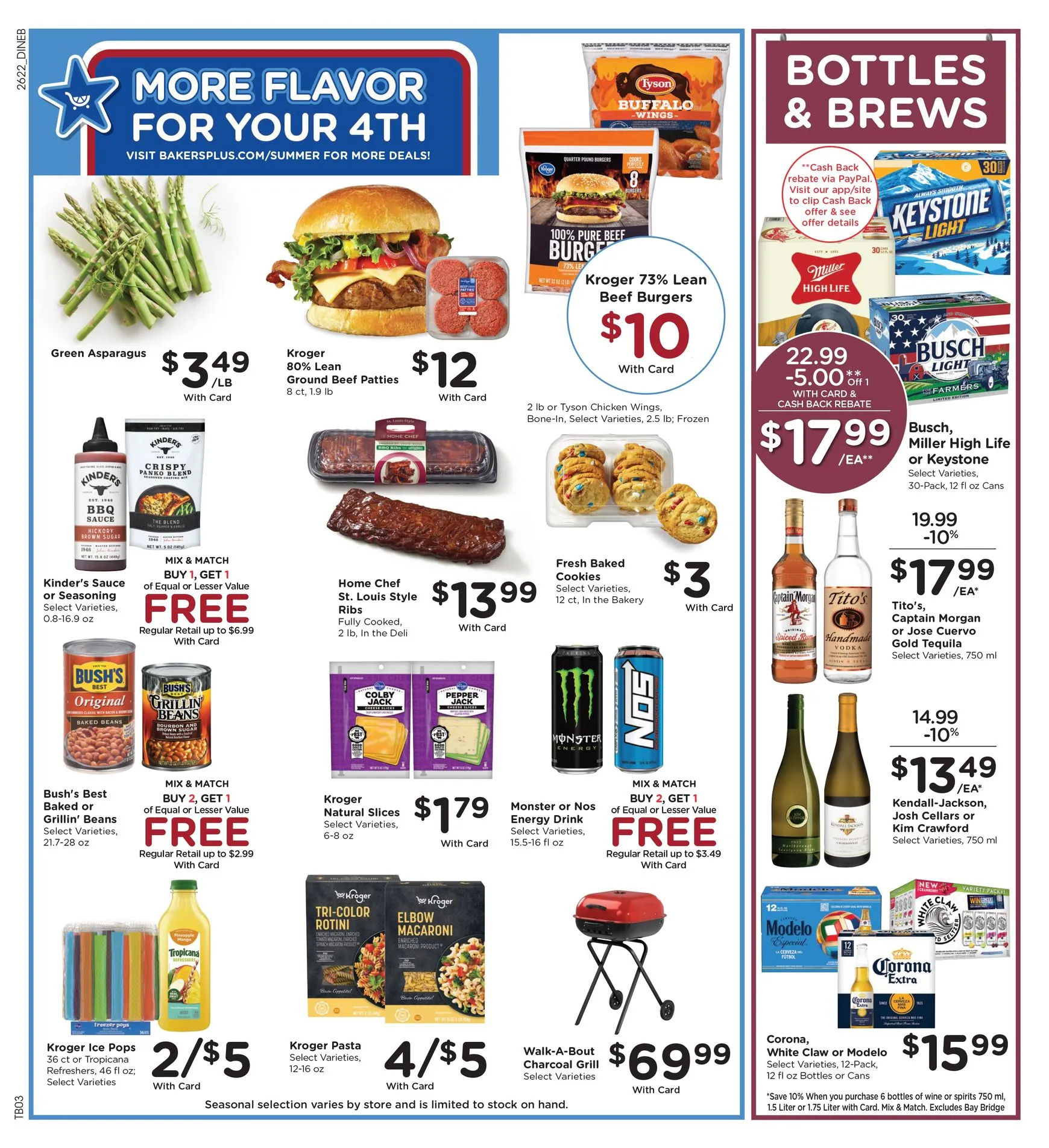 Weekly ad Current Baker's leaflet valid from Wednesday 07/01/2026 to Tuesday 07/07/2026 from July 1 to July 7 2026 - Page 6