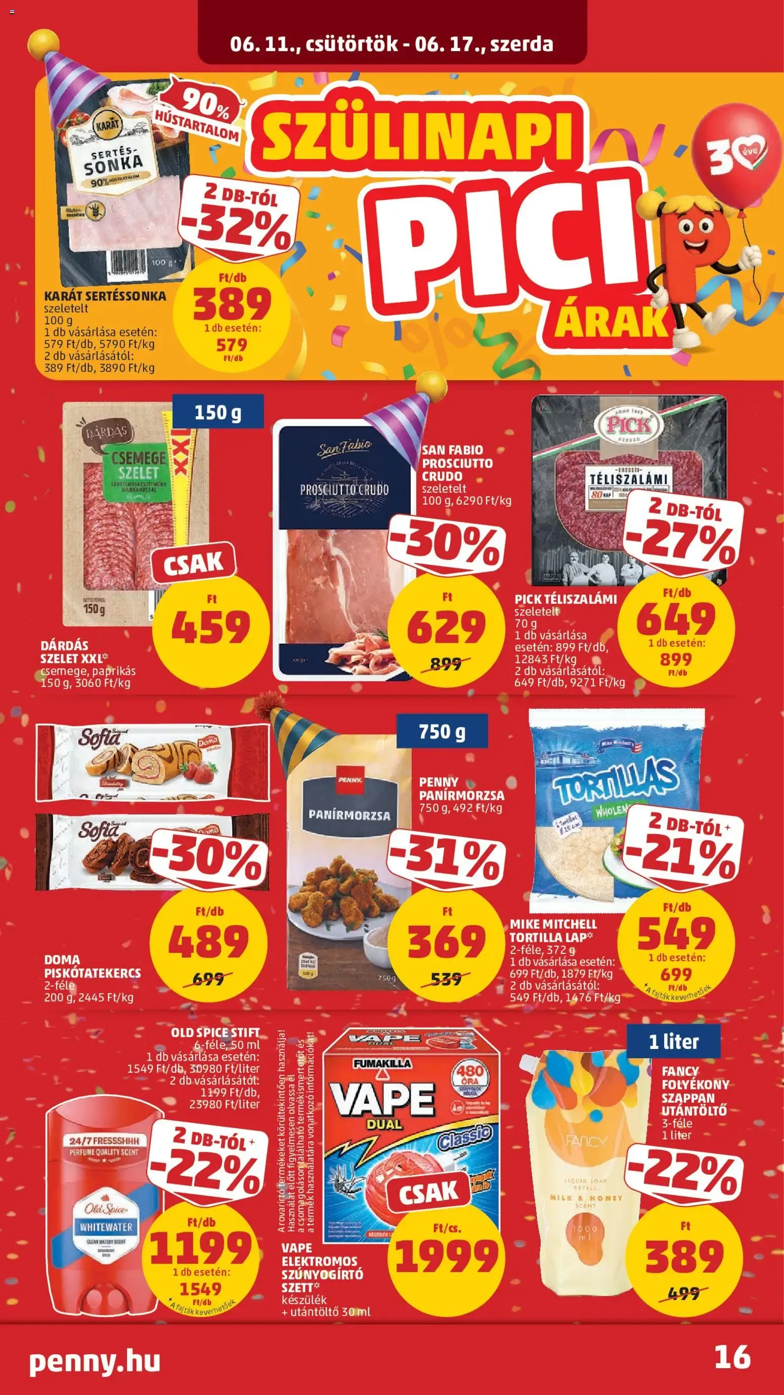 Katalógus PENNY 30 años: Ofertas y sorteo június 11.-tól június 17.-ig 2026. - Oldal 20