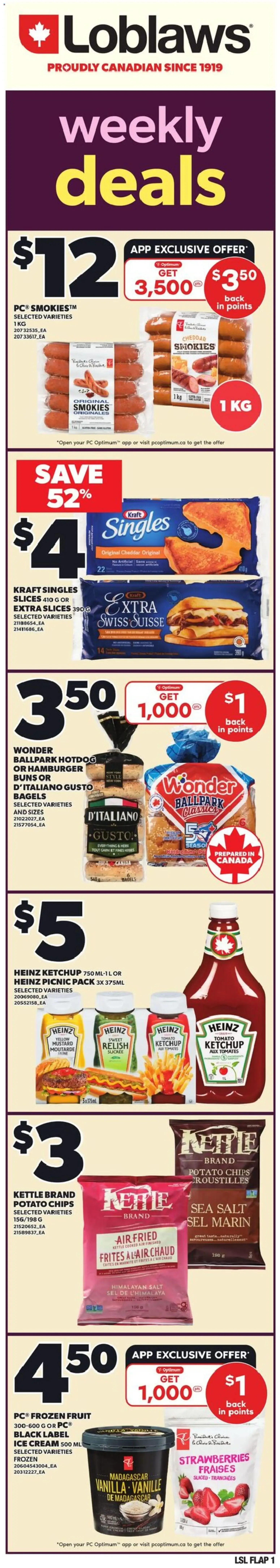 Canada Wins, You Win: Free Chicken Tenders Offer from June 11 to July 19 2026 - flyer page 2