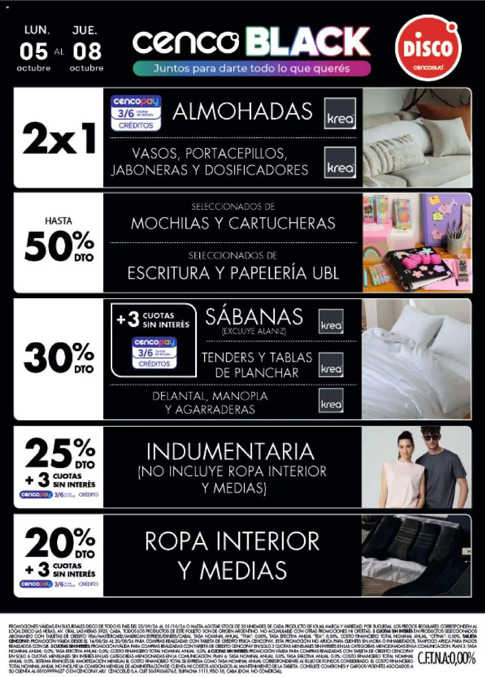 Ofertas de Disco - Cenco Black | Electro, T. Libre y más del 04/10/2026 - 08/10/2026 5 de octubre al 7 de octubre 2026 - Página 3 del catálogo
