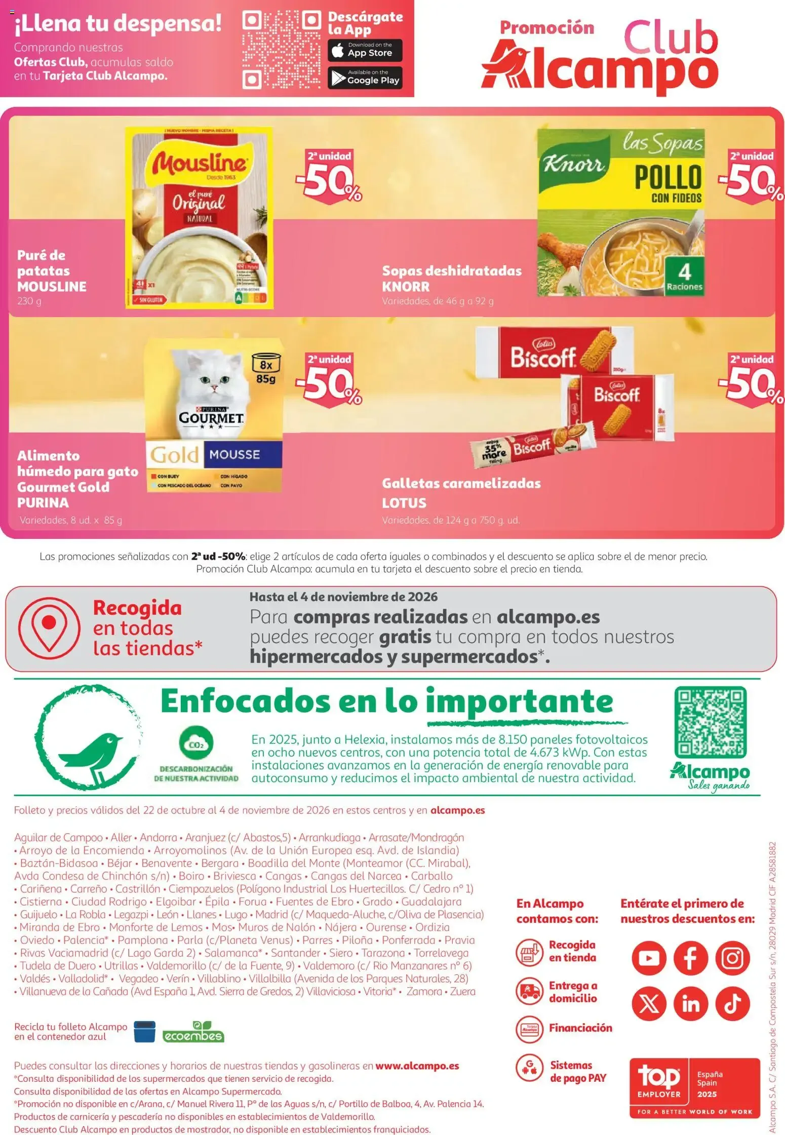 Catálogo de Alcampo Supermercado 22/10/2026 - 04/11/2026 22 de octubre al 4 de noviembre 2026 - Página 8