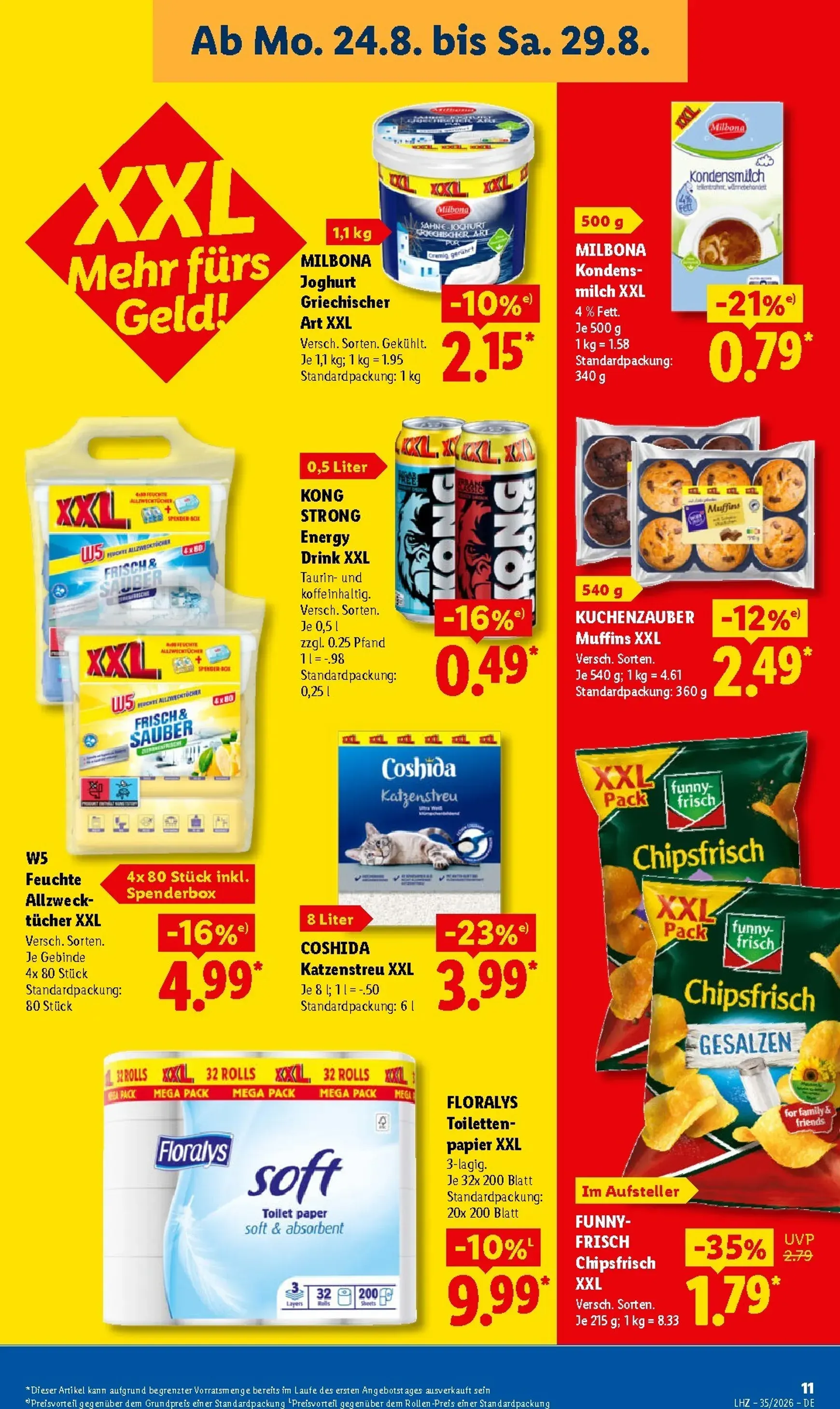 Lidl Prospekt nächste Woche – von Montag 24.08.2026 bis Samstag 29.08.2026 von 24. August bis 29. August 2026 - Prospekt seite 24