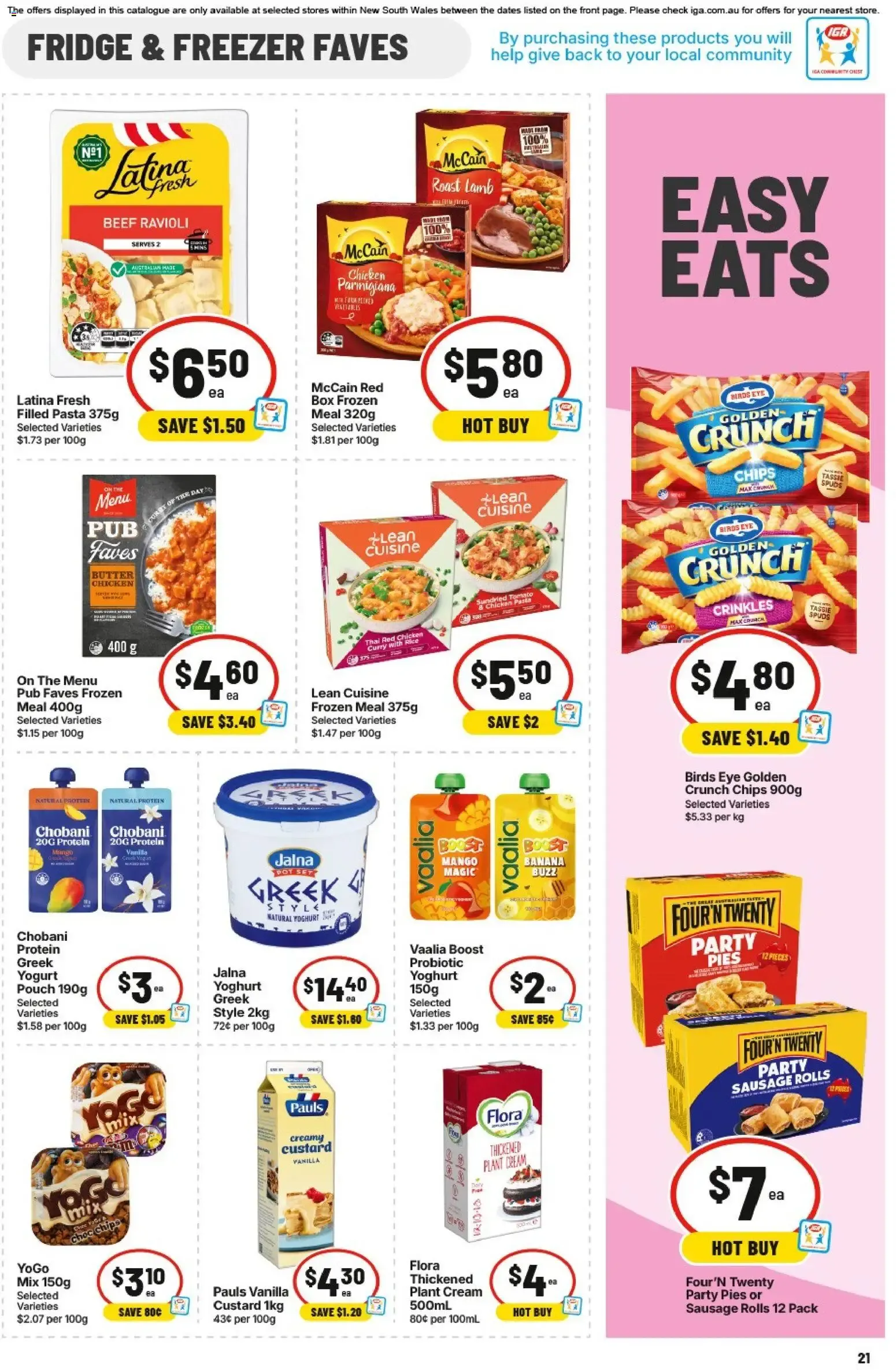 IGA catalogue valid from 05/08/2026 > Online Australia - Catalogue valid from 5 August to 11 August 2026 - page 21