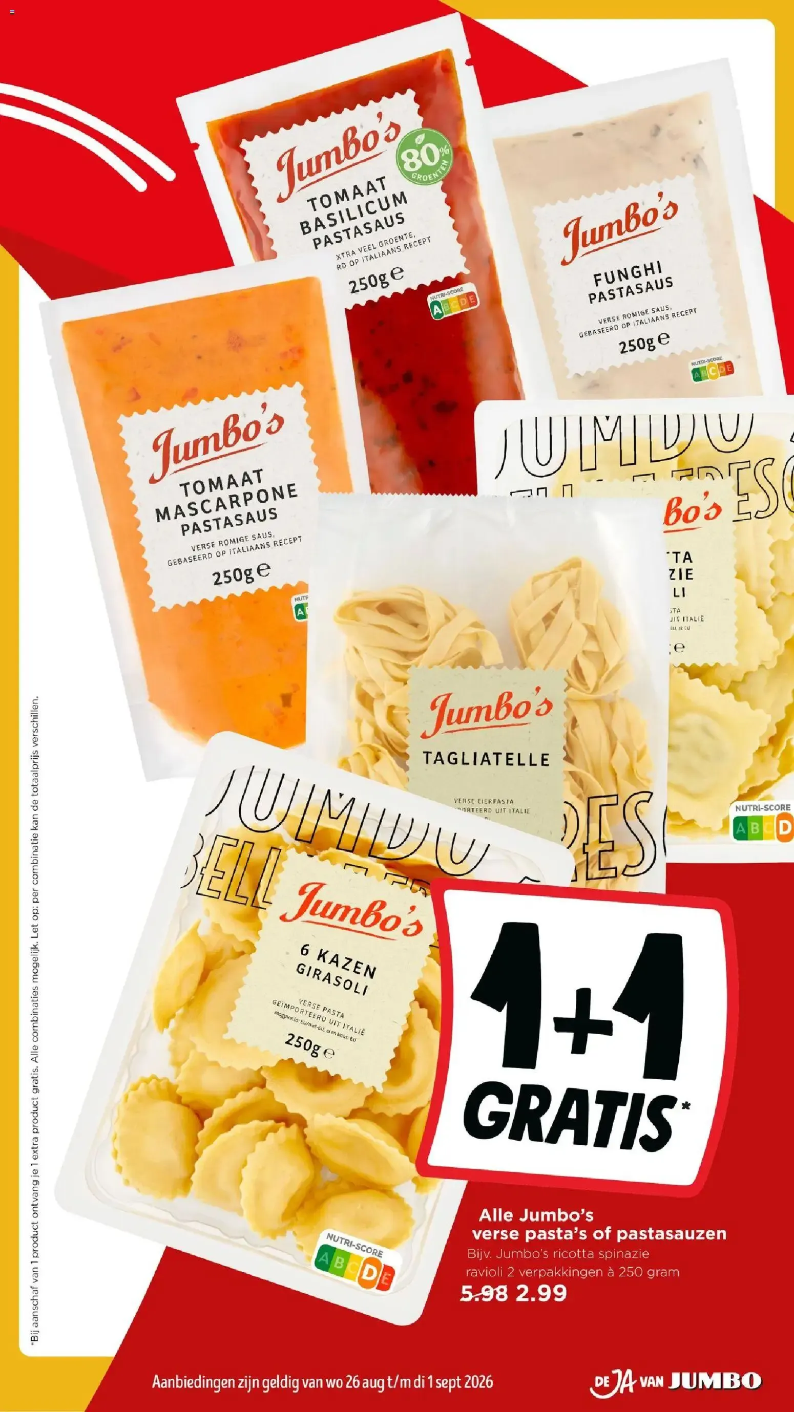 Jumbo: Prijzenstorm - Aanbiedingen die zo de winkel uitvliegen van 26 augustus tot 1 september 2026 - Folder pagina 14